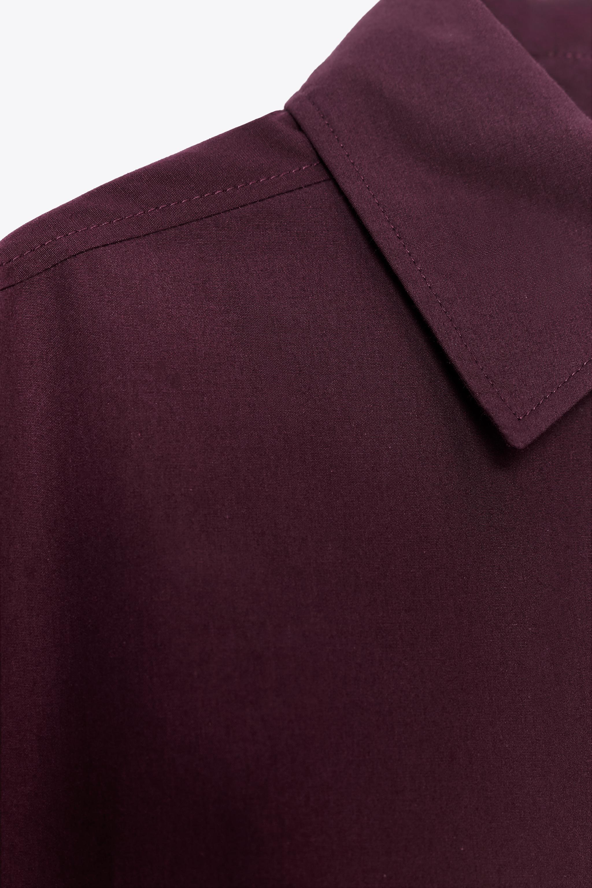 OVERSIZED POPLIN SHIRT