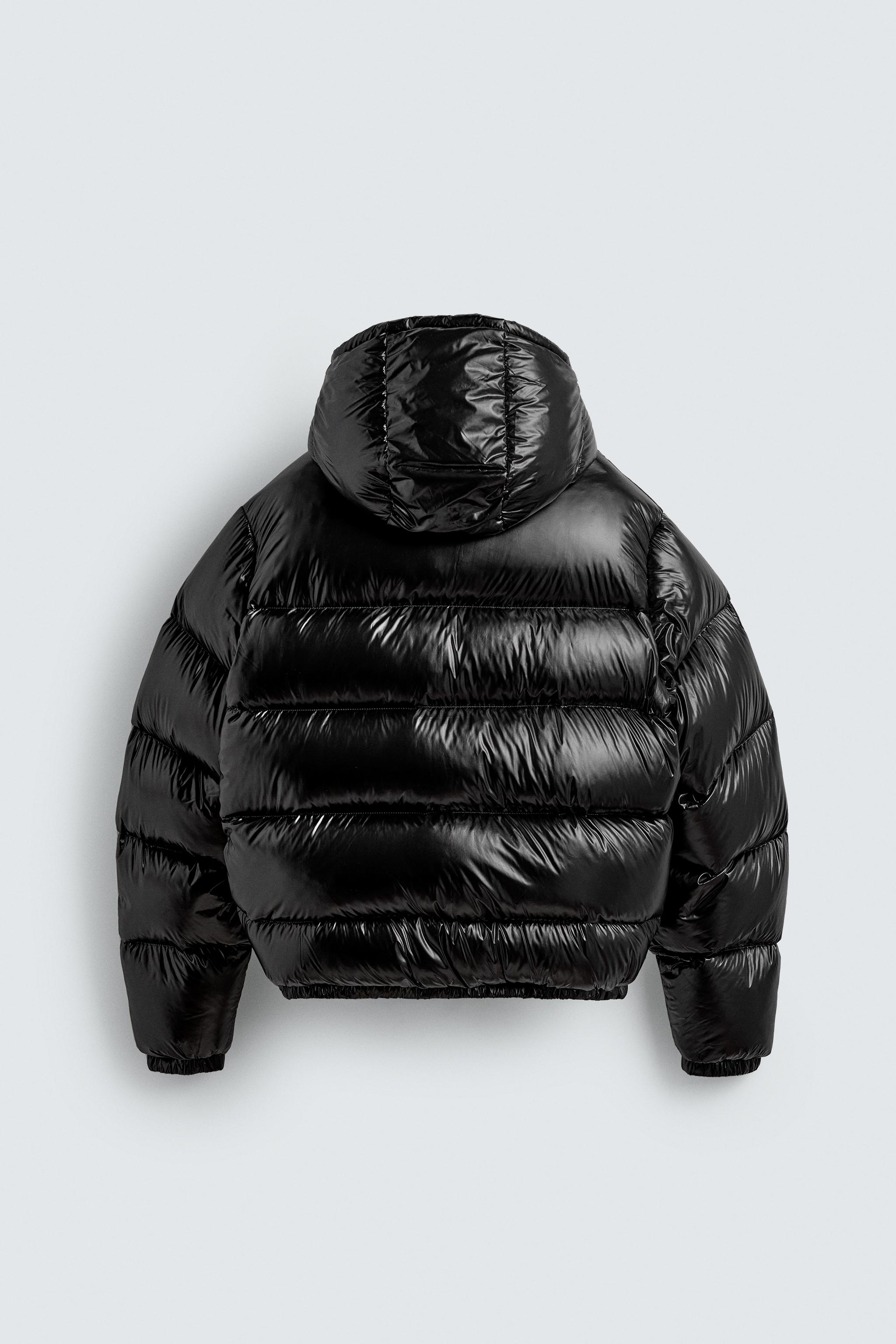 100% FEATHER WATER REPELLENT PUFFER JACKET