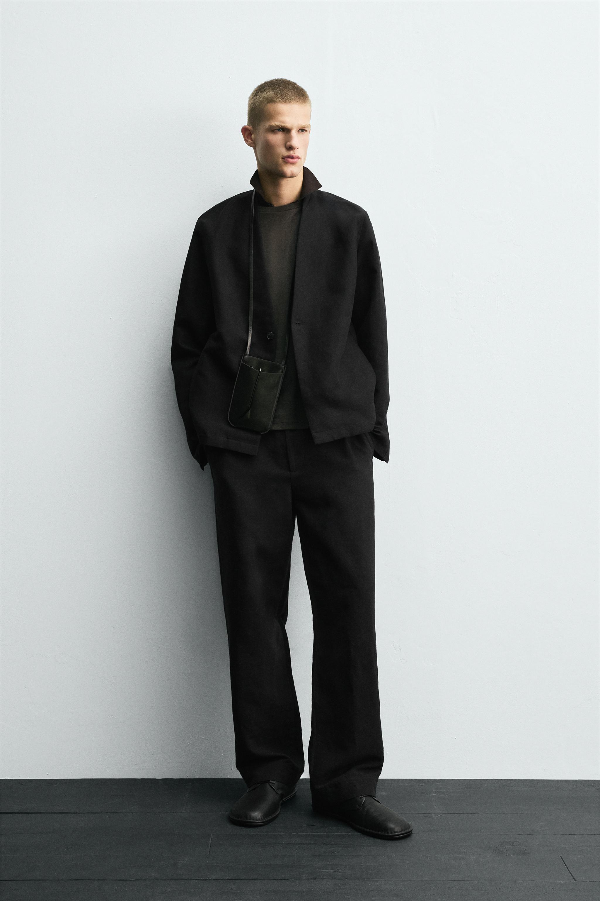 COTTON-LINEN SUIT BLAZER