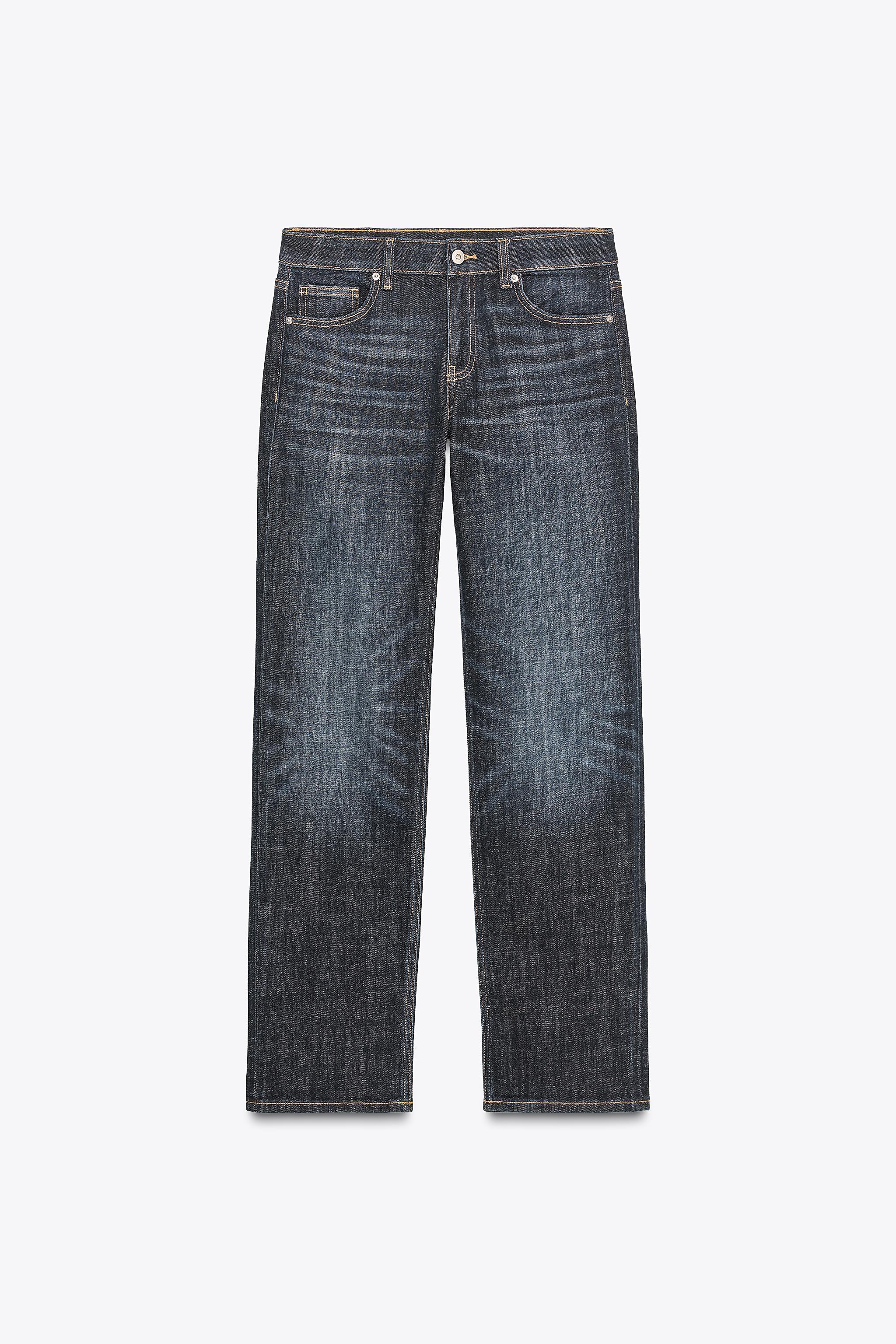 TRF LOW RISE STRAIGHT LEG JEANS