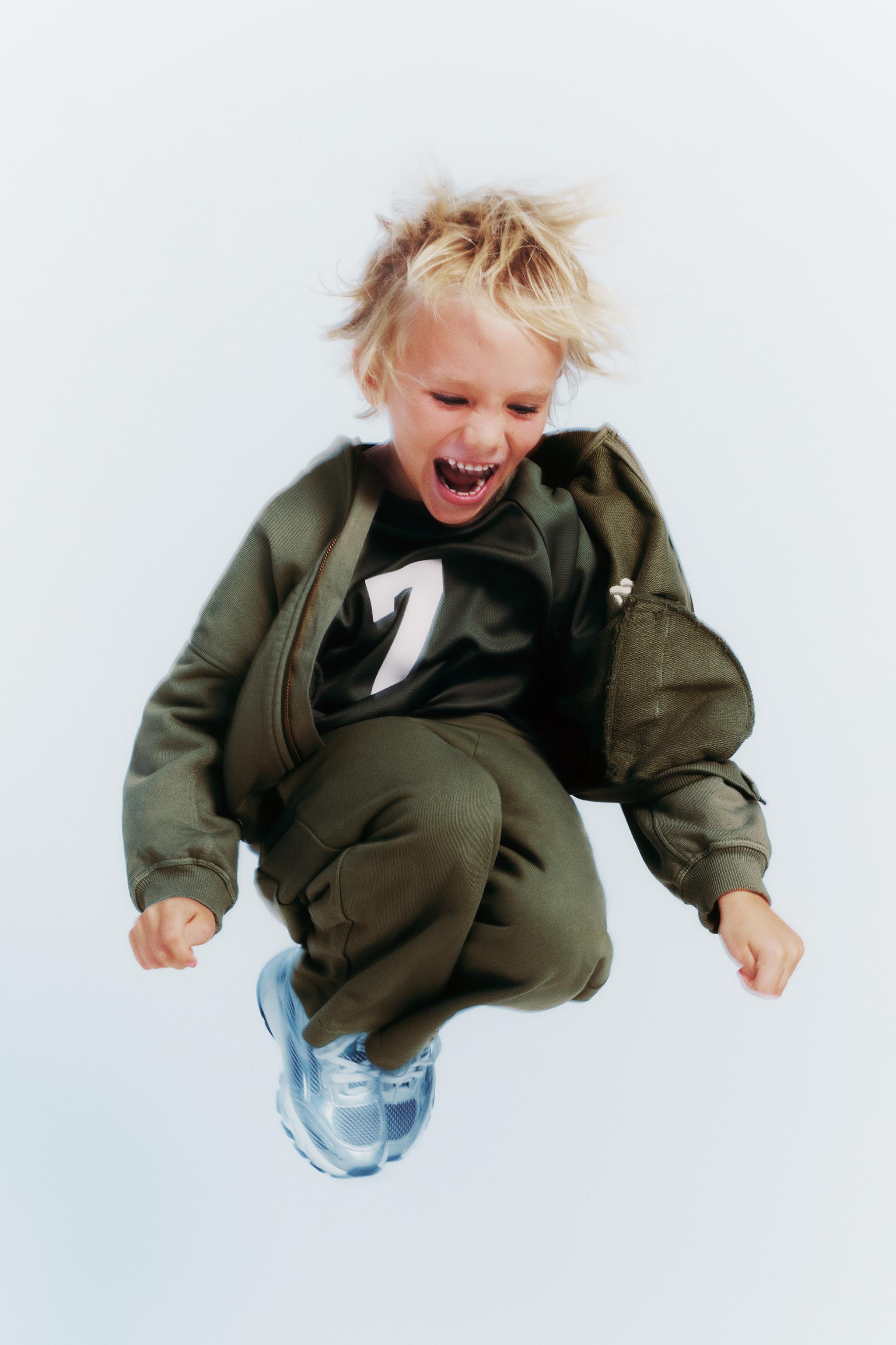 STRAIGHT LOGO PLUSH PANTS