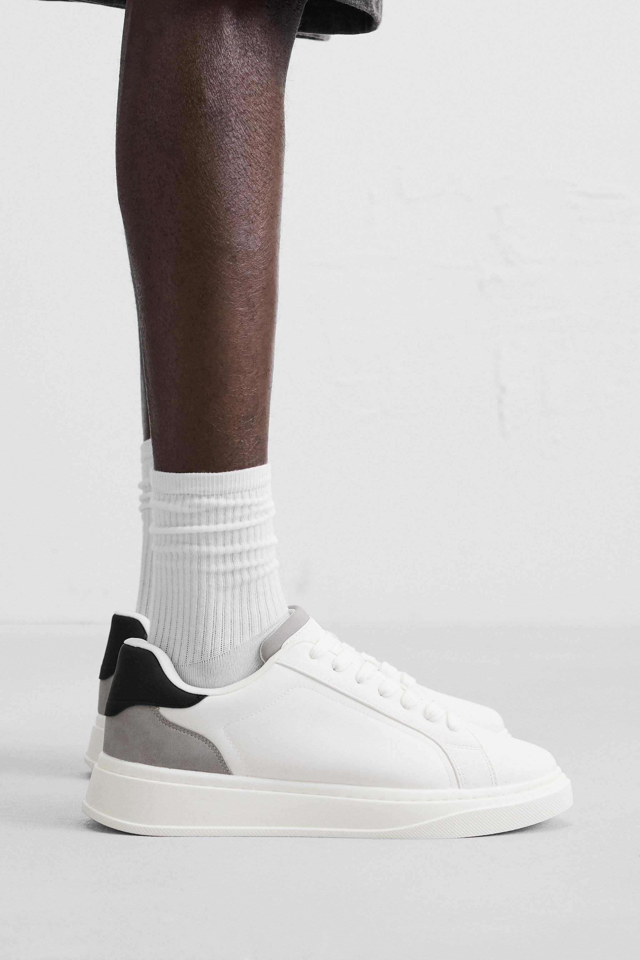 HEEL DETAIL SNEAKERS