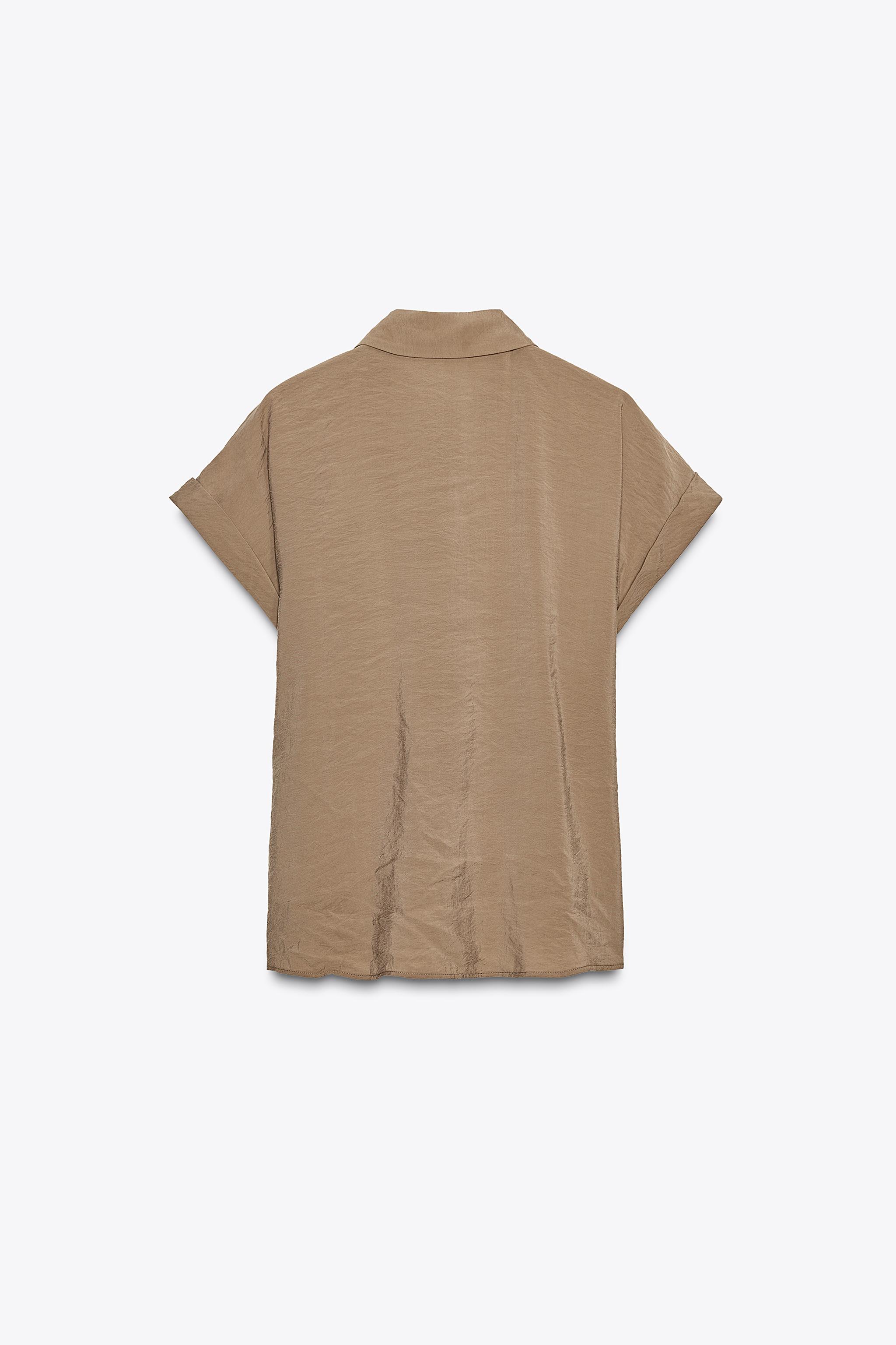 SHORT SLEEVE KNOT SHIRT