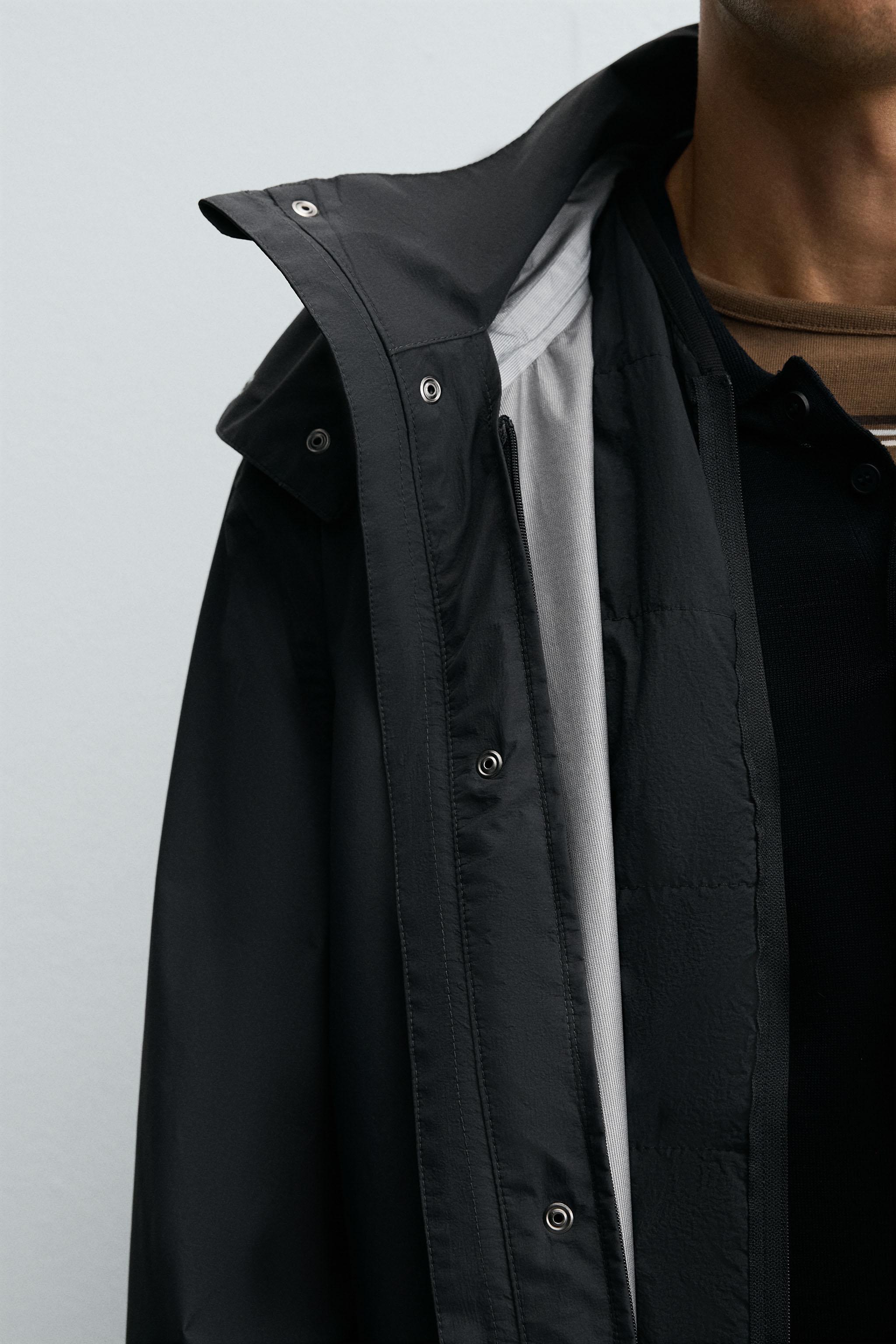WATER REPELLENT DETACHABLE TECHNICAL PARKA