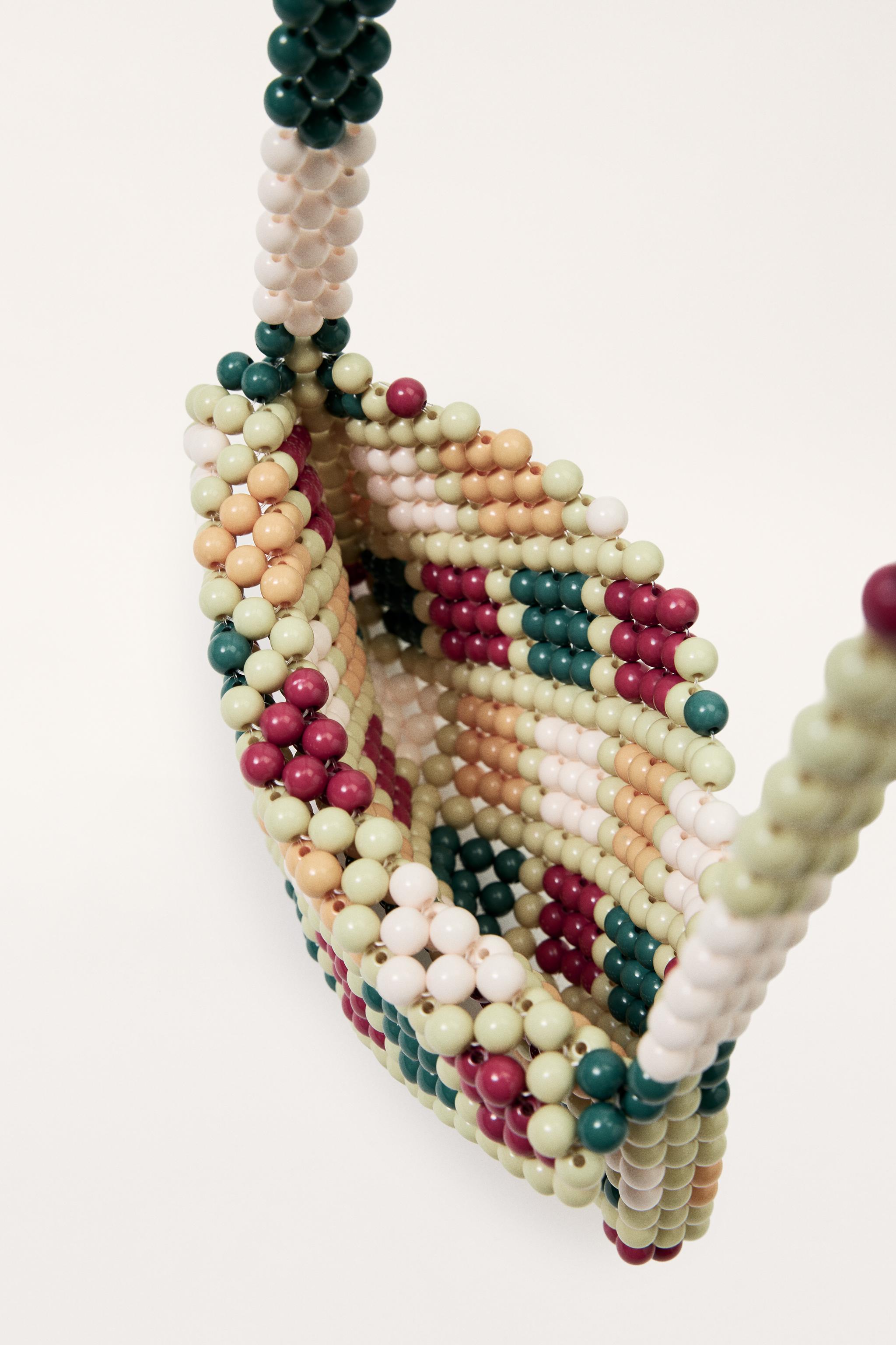 BEADED CROSSBODY BAG - LIMITED EDITION