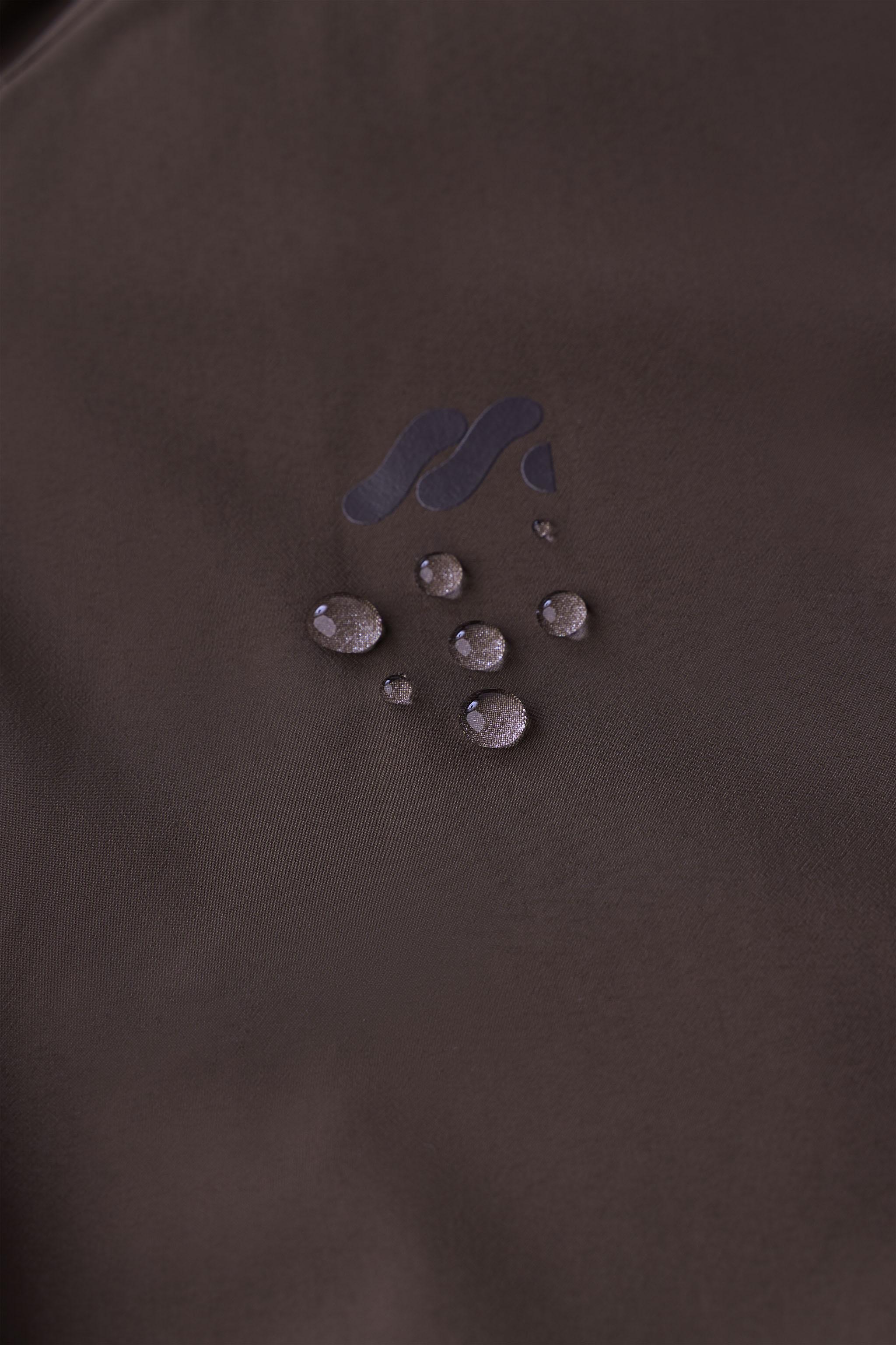 REVERSIBLE WATER REPELLENT LOGO JACKET