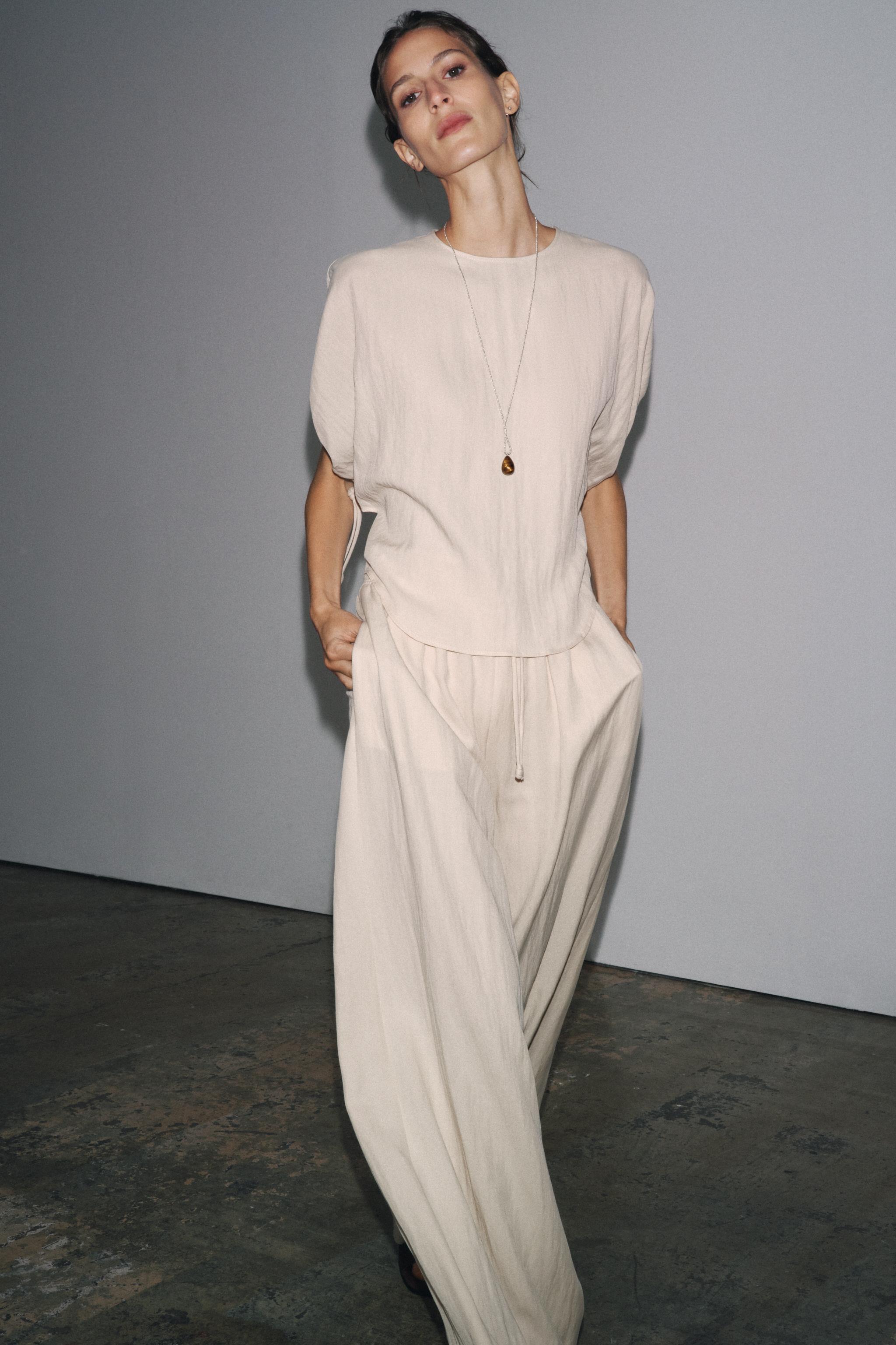 ZW COLLECTION PUFF SLEEVE BLOUSE