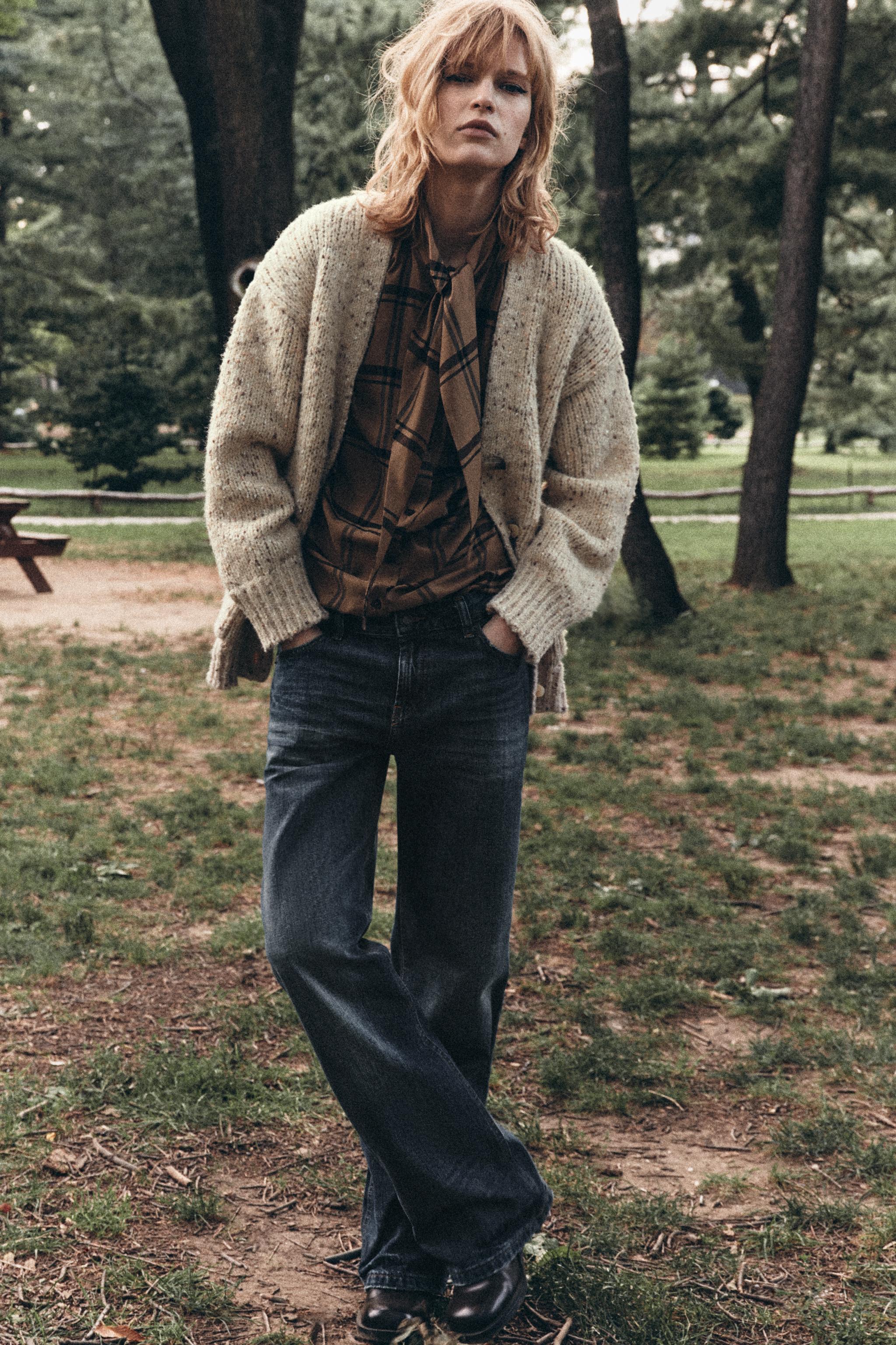 PINCHITA OVERSIZED KNIT CARDIGAN