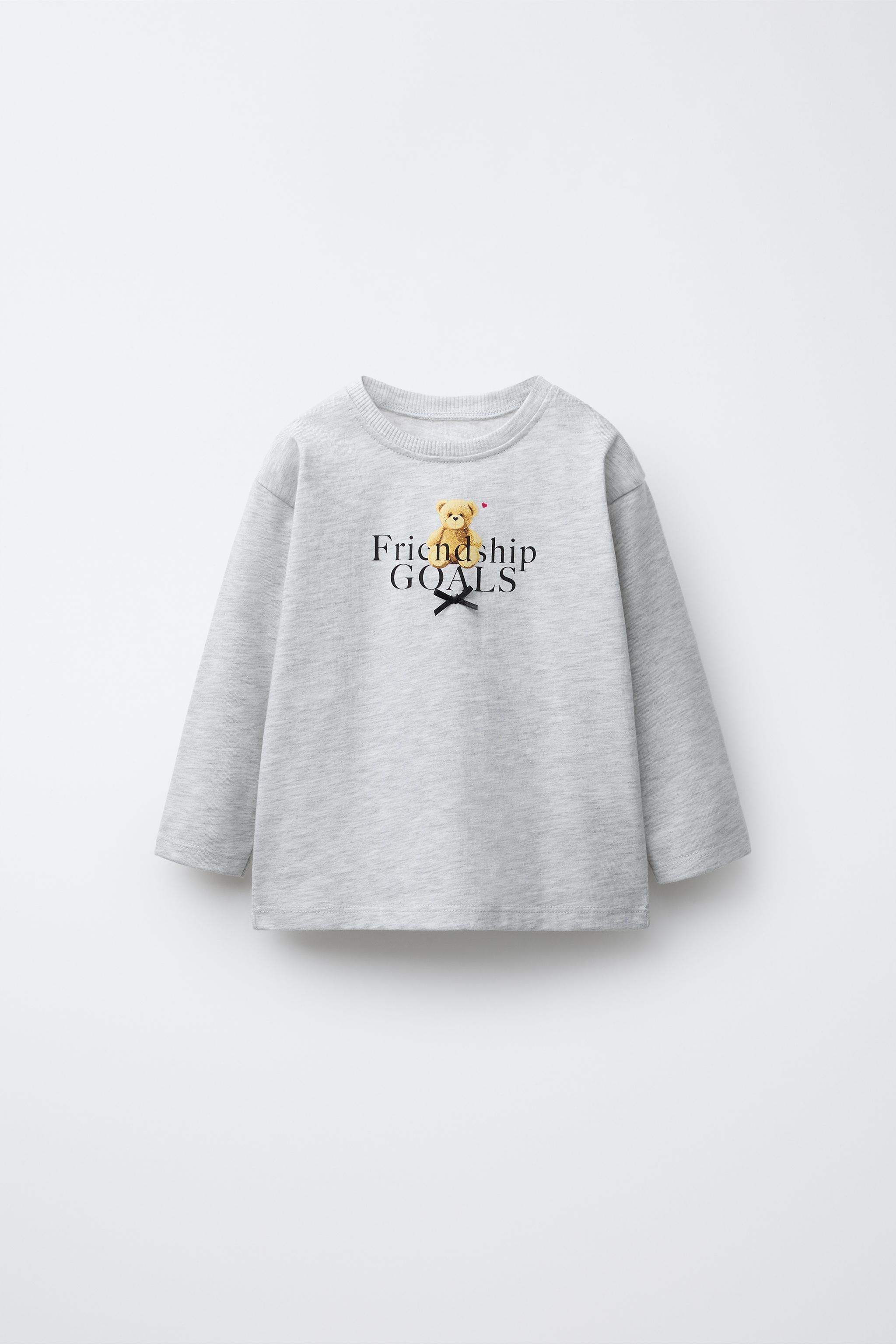 ANIMAL AND BOW T-SHIRT