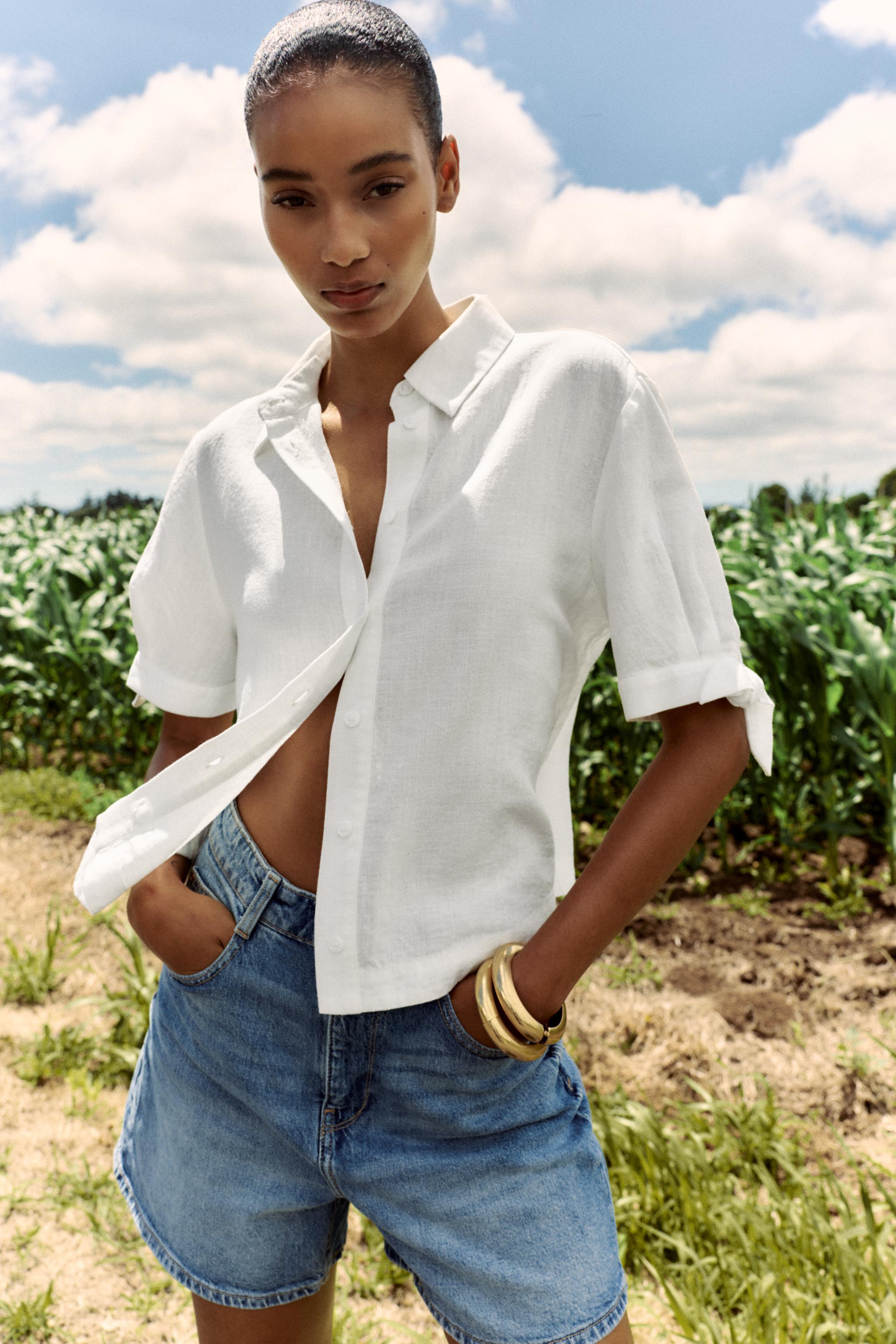 RAMIE TIE SHORT SLEEVE SHIRT