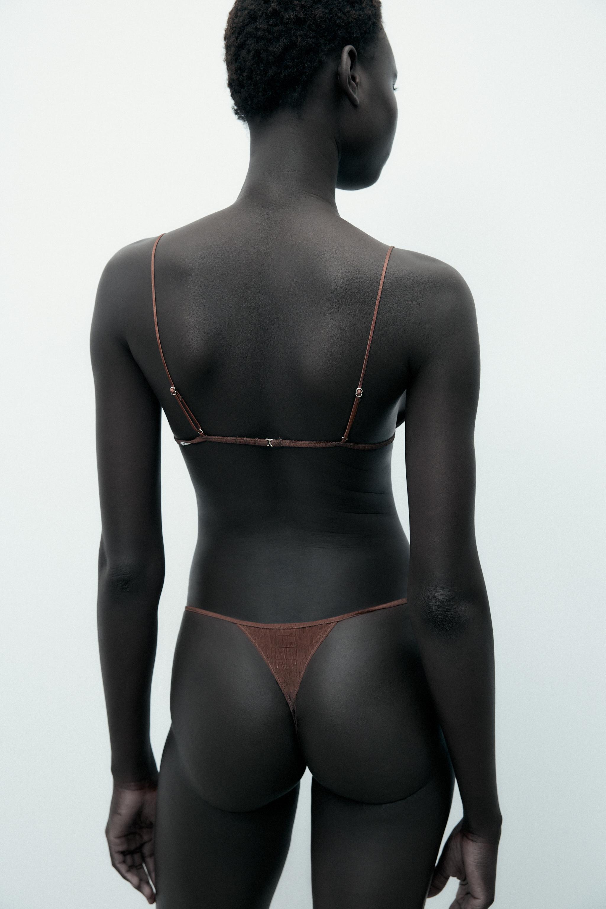 STRUCTURED SILK THONG LIMITED EDITION