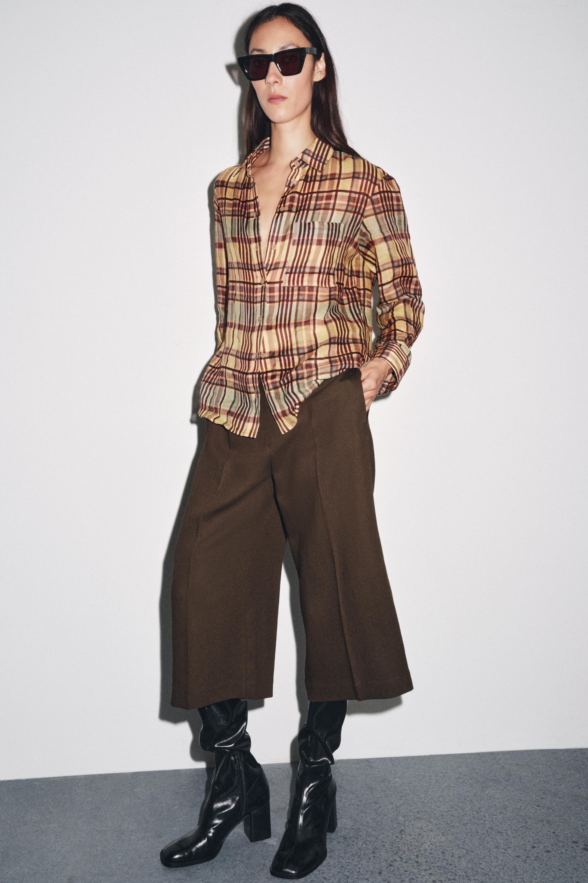 ZW COLLECTION LINEN BLEND LONG BERMUDA SHORTS