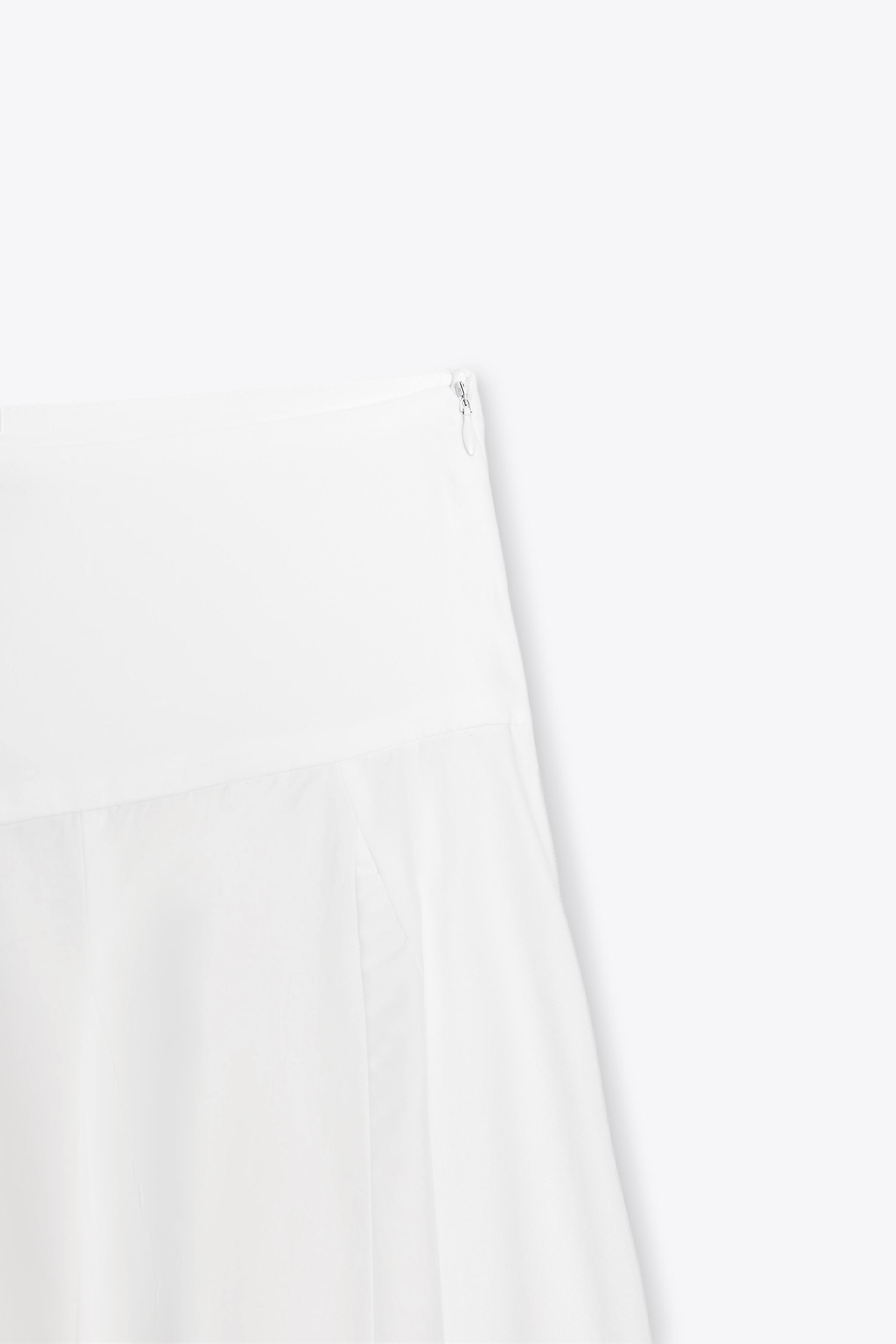 ASYMMETRIC MIDI SKIRT