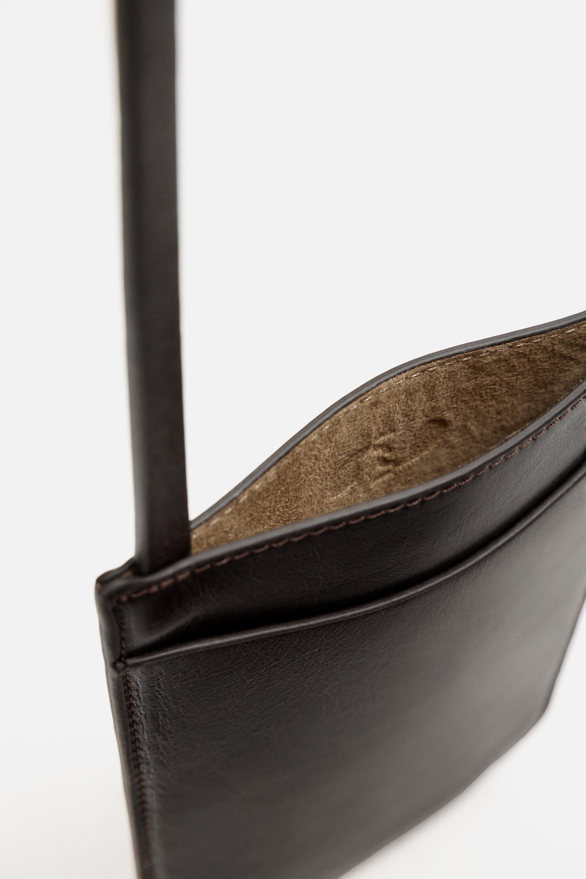 LEATHER CROSSBODY BAG