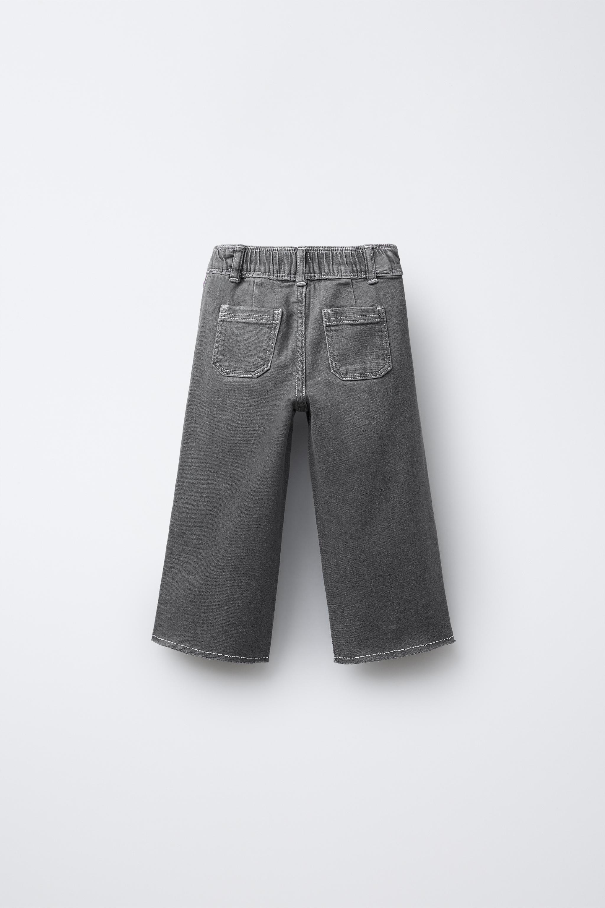 EMBROIDERED FLORAL SAILOR JEANS