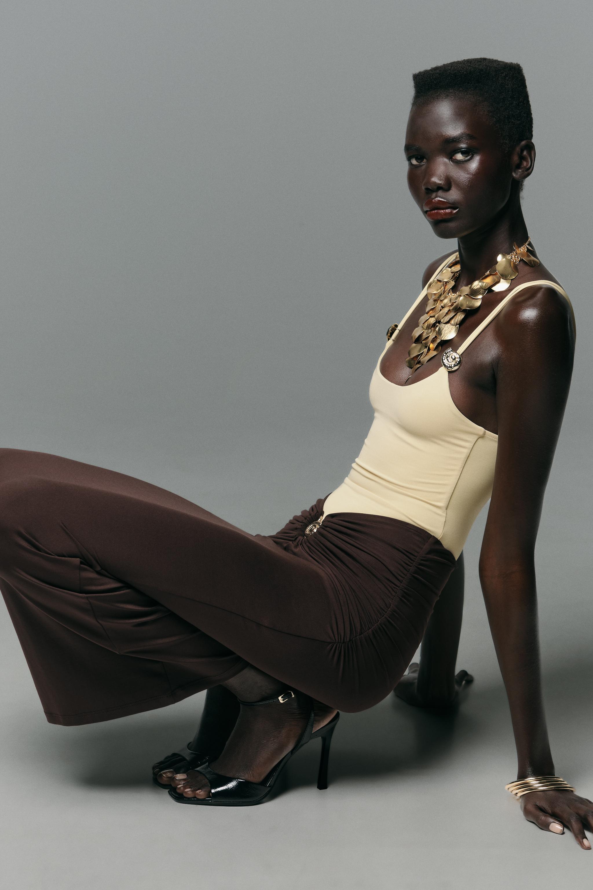 SEASHELL POLYAMIDE SKIRT