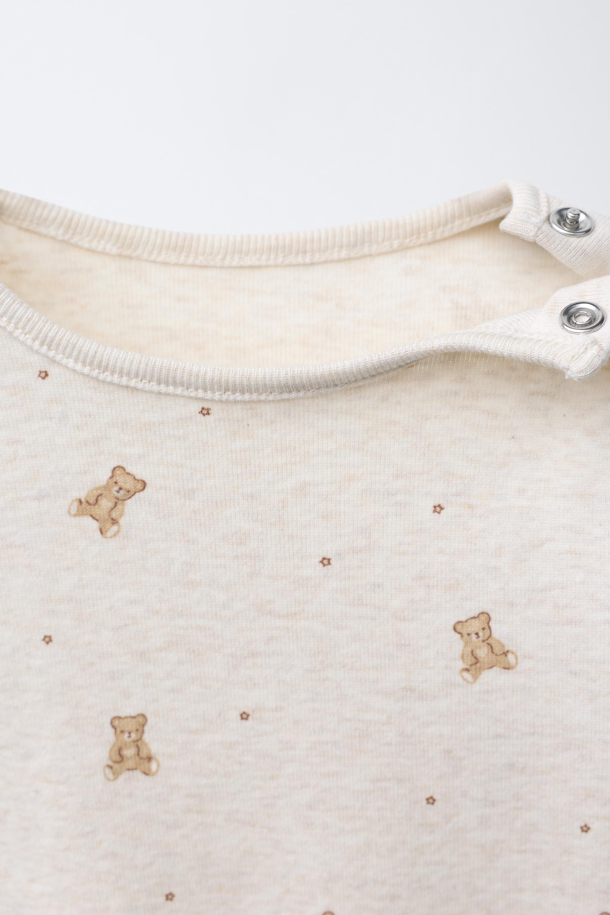 BEAR BODYSUIT AND LEGGINGS SET