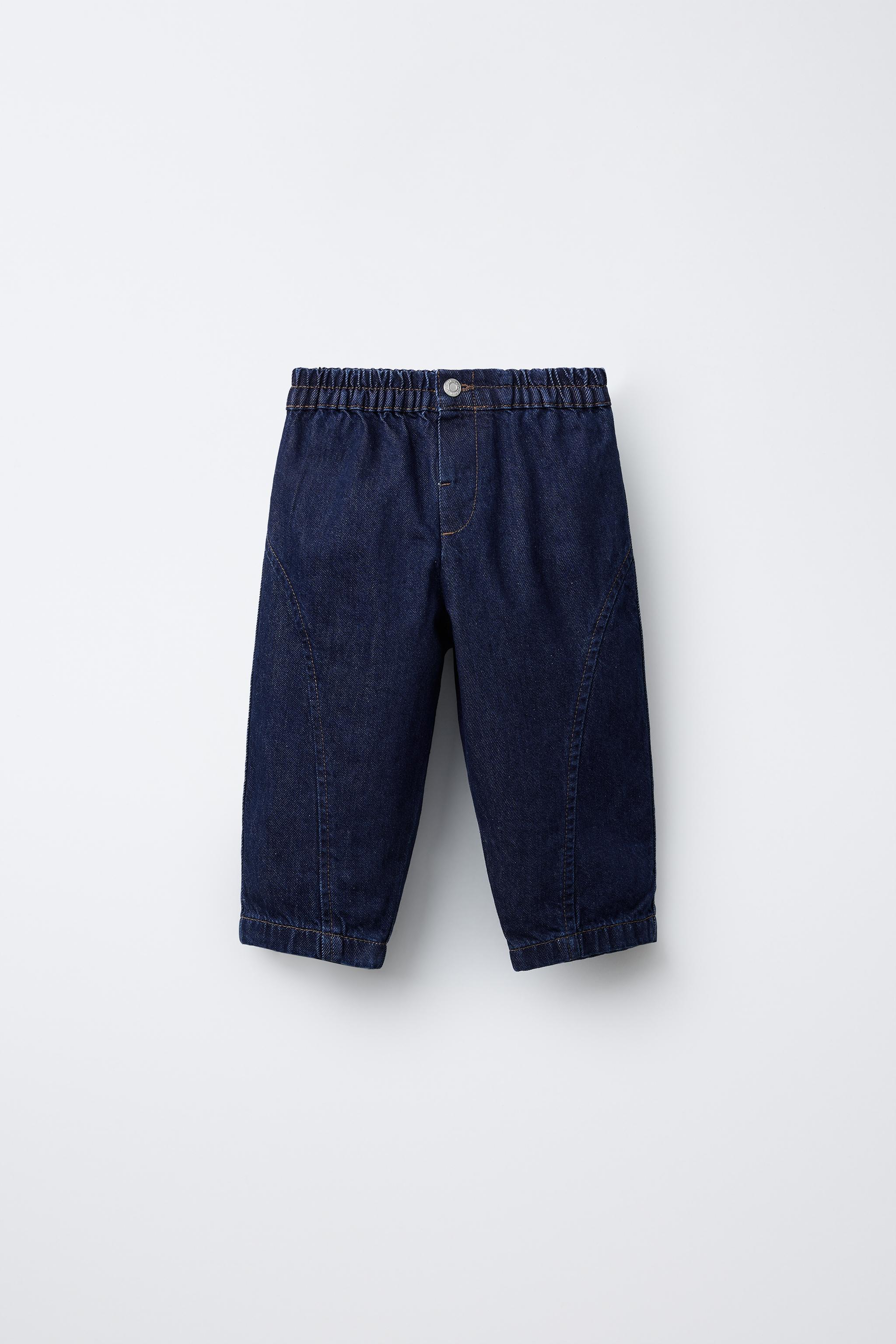 STITCHED BAGGY JEANS