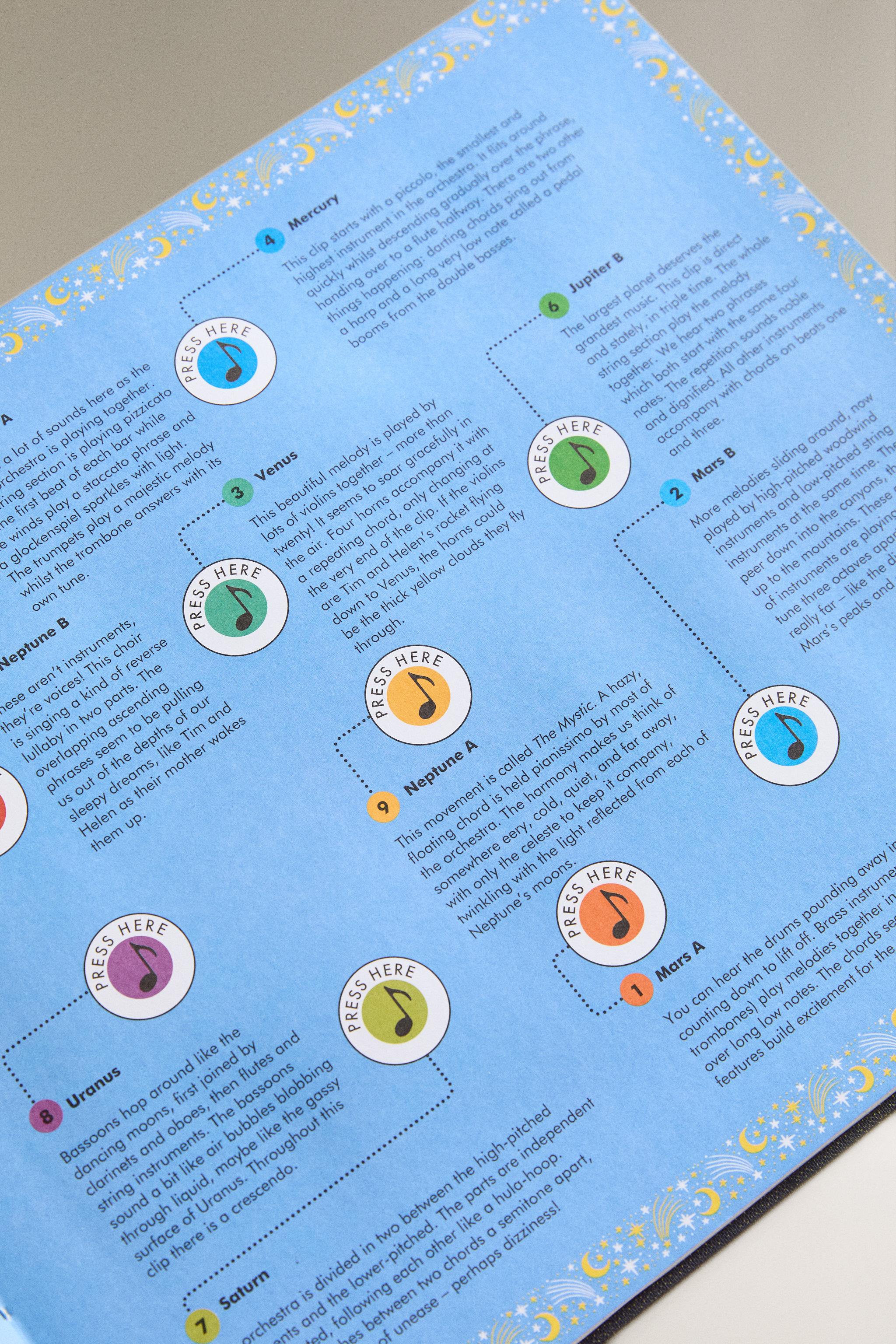 THE STORY ORCHESTRA THE PLANETS CHILDREN'S MUSICAL BOOK