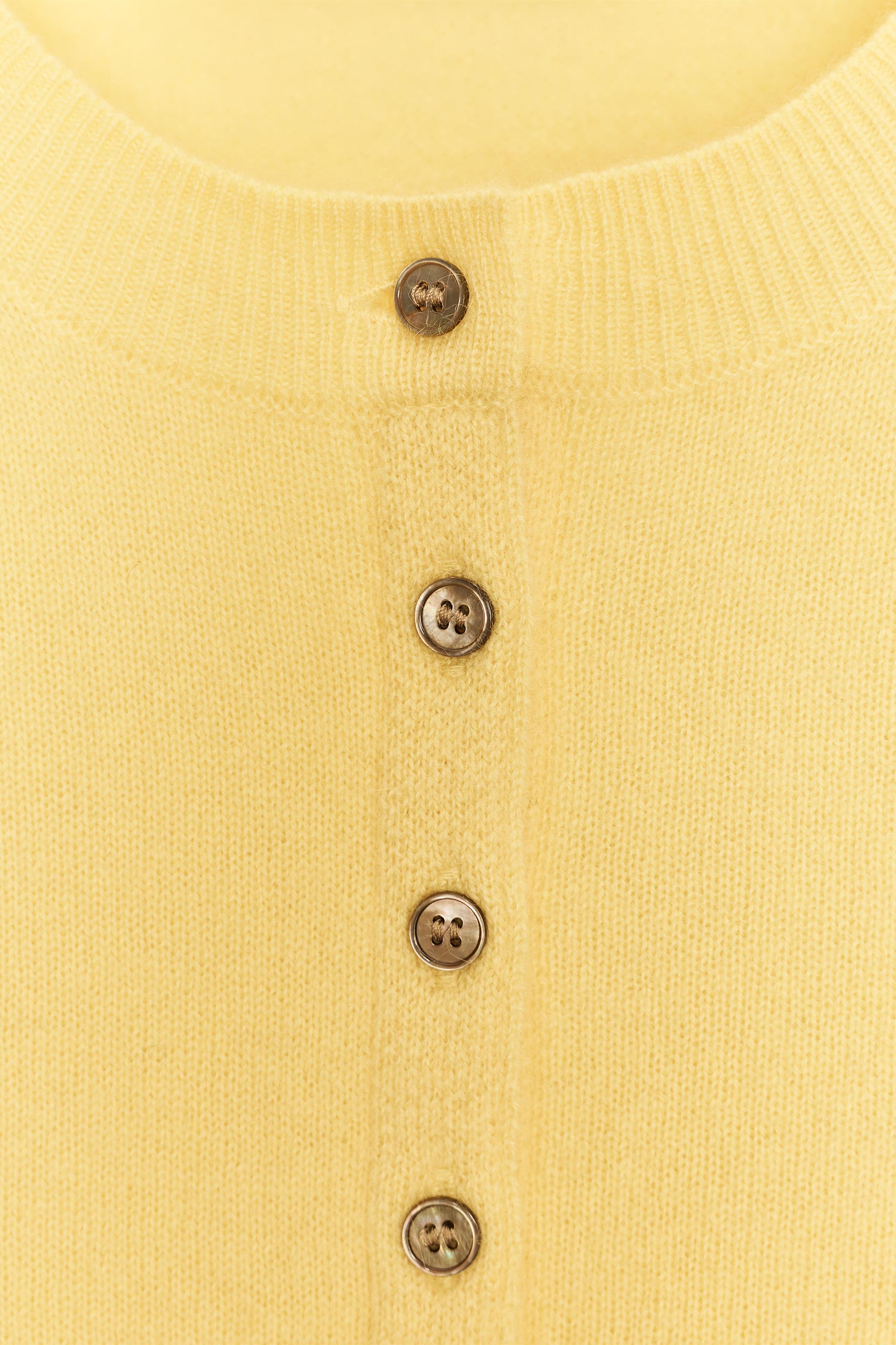 100% CASHMERE CARDIGAN