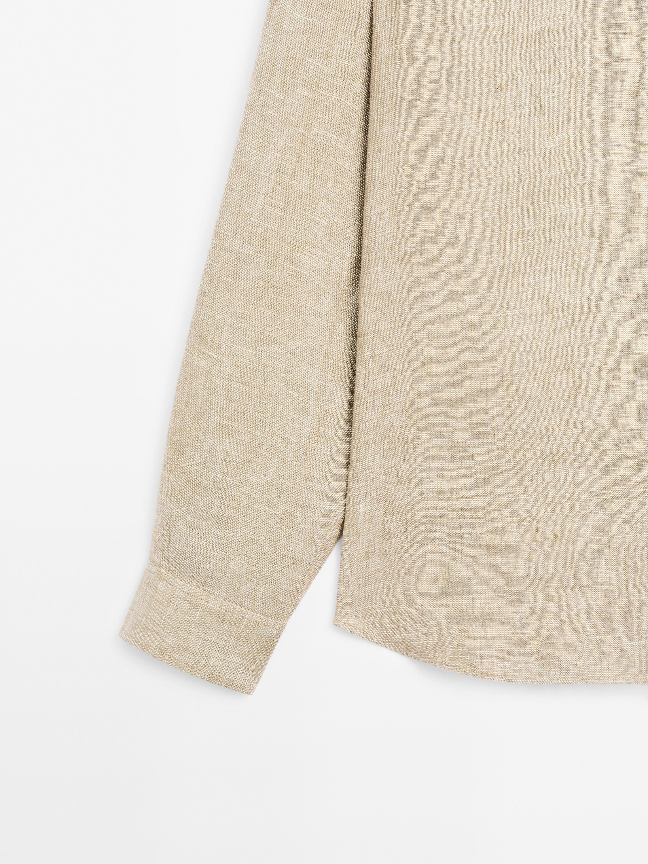 100% linen regular fit shirt