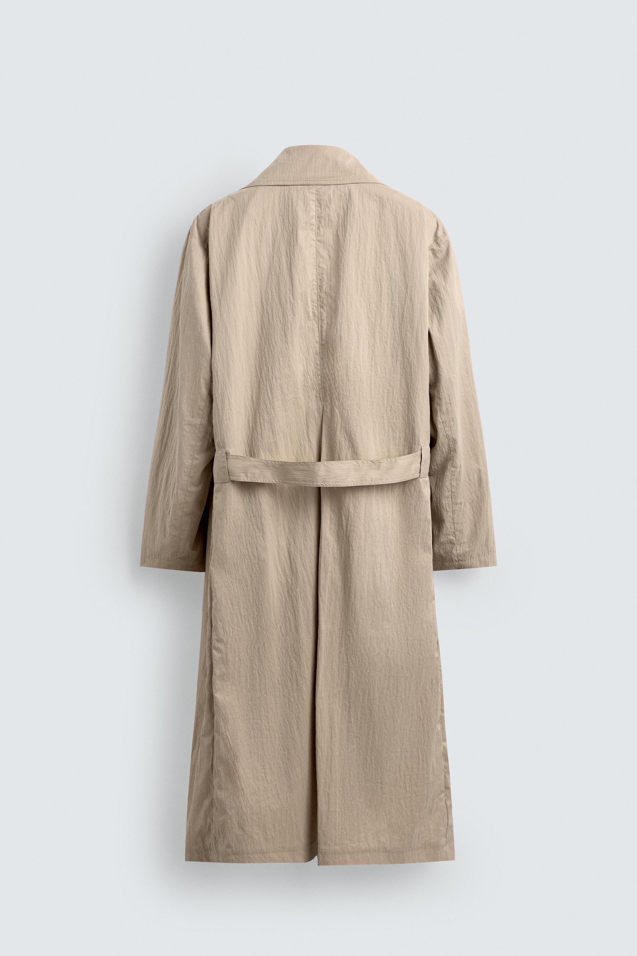 OVERSIZED FIT TRENCH COAT