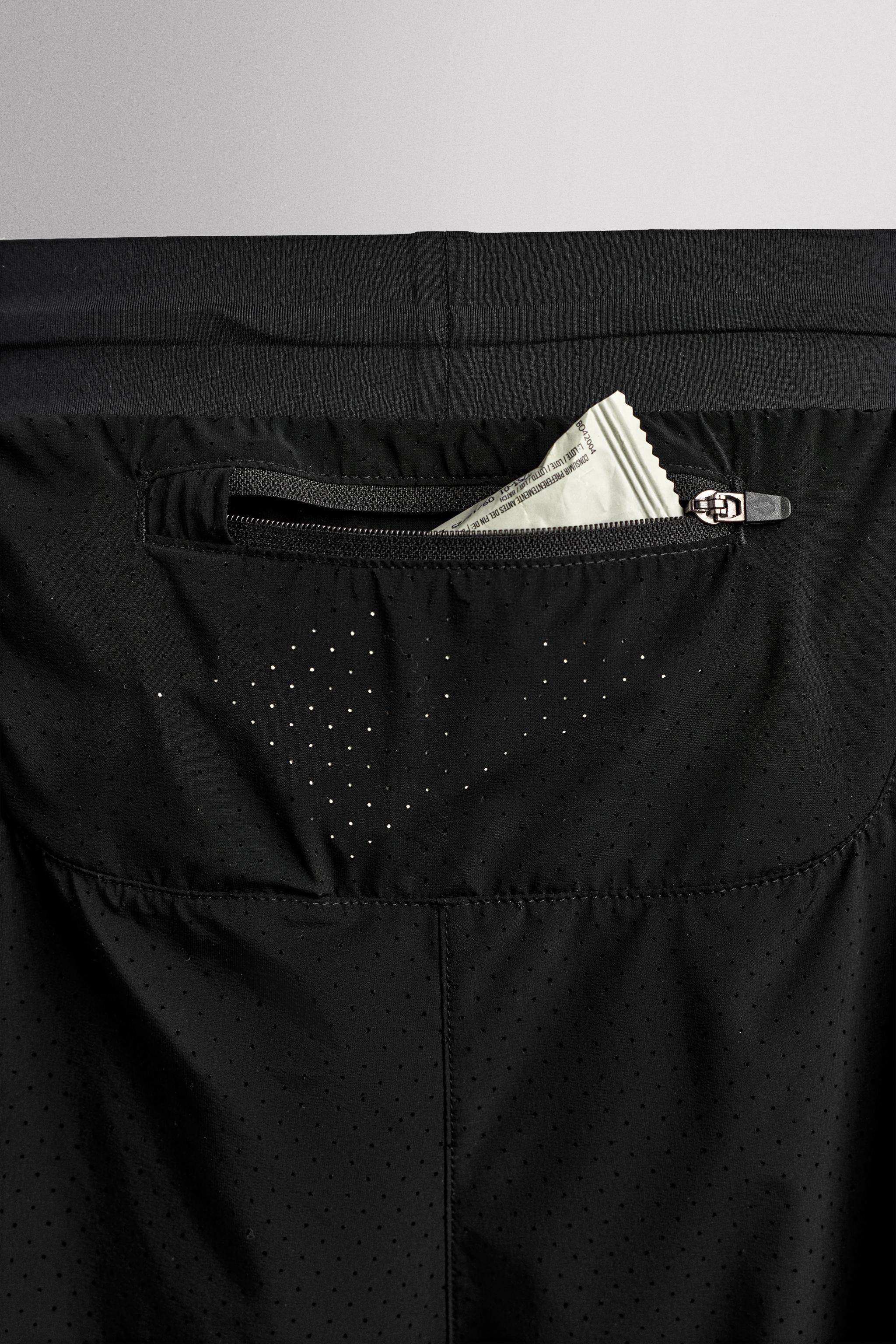 2-IN-1 PERFORATED SHORTS