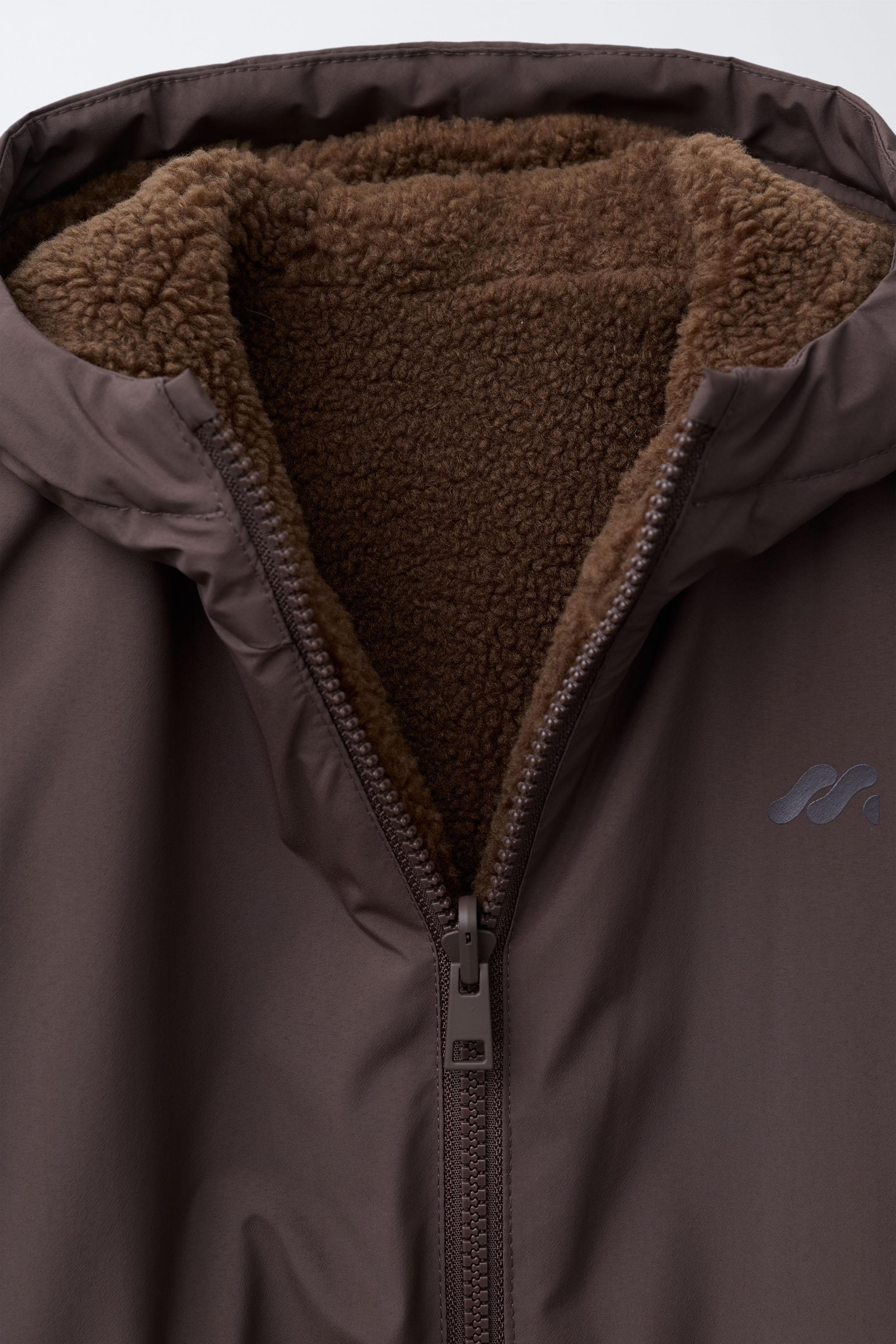 REVERSIBLE WATER REPELLENT LOGO JACKET