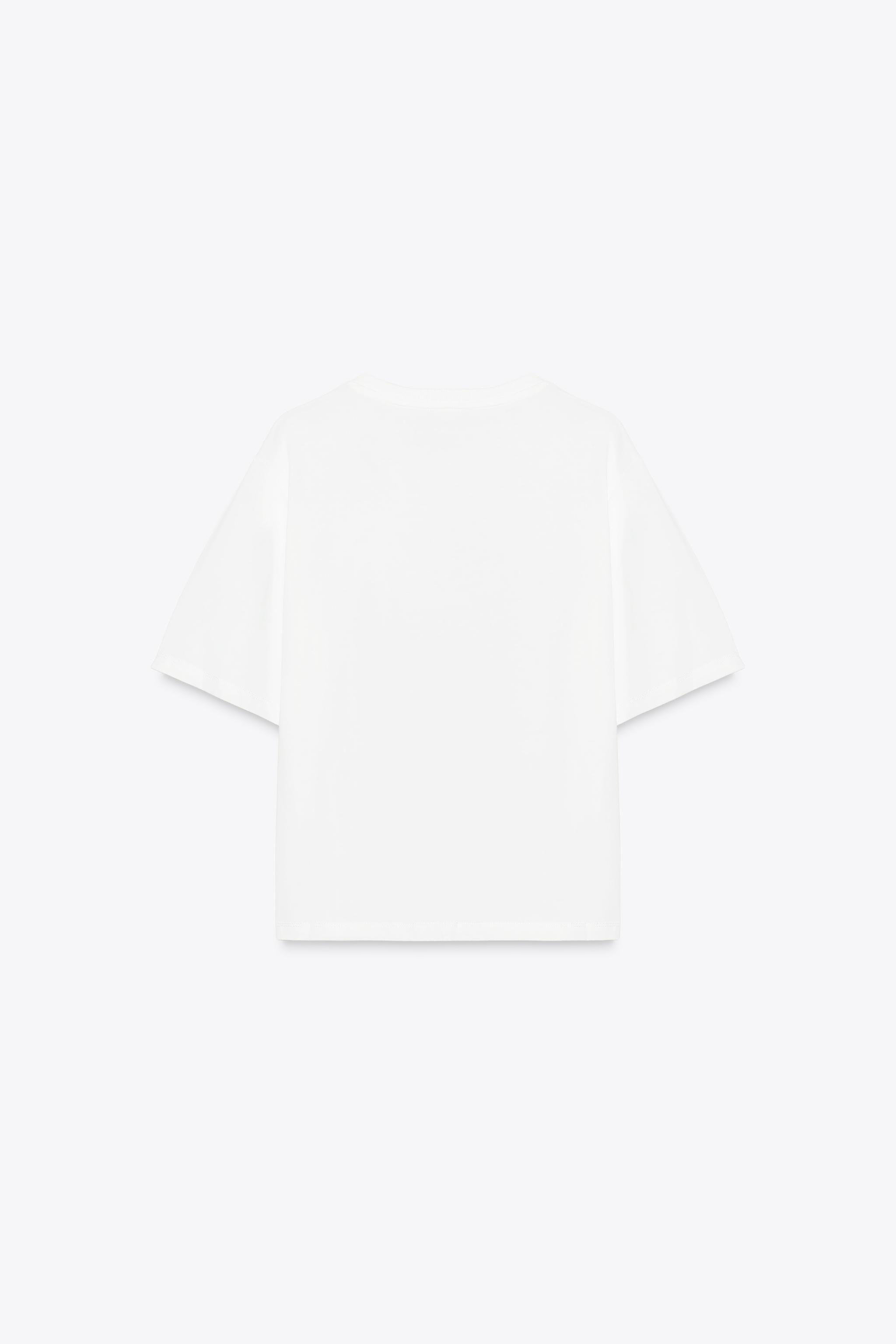 VOLUMINOUS FLOWER T-SHIRT