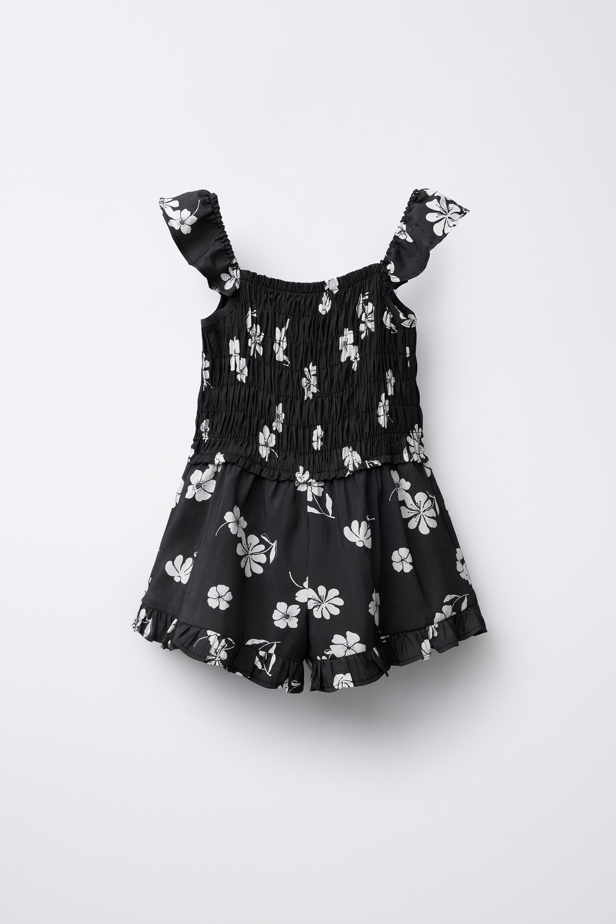 FLORAL SHORT JUMPSUIT