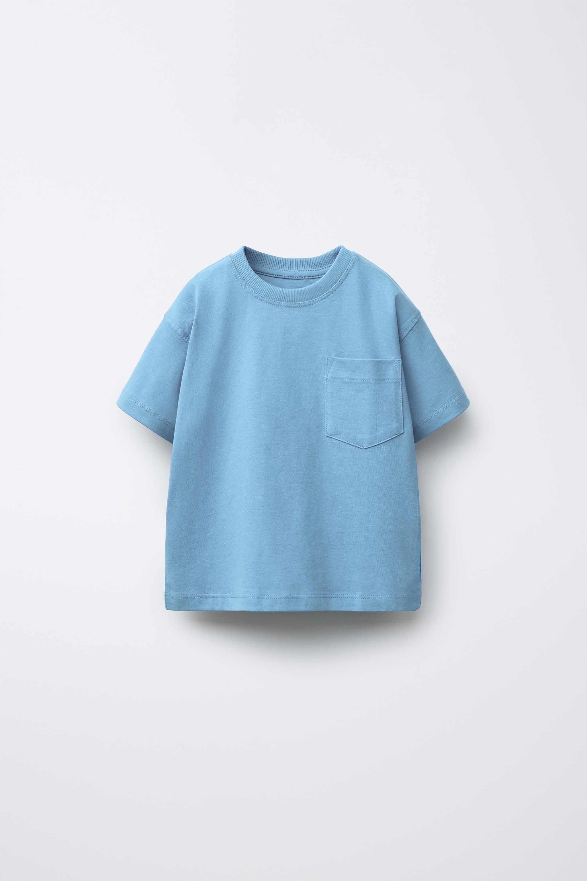 PLAIN POCKET T-SHIRT