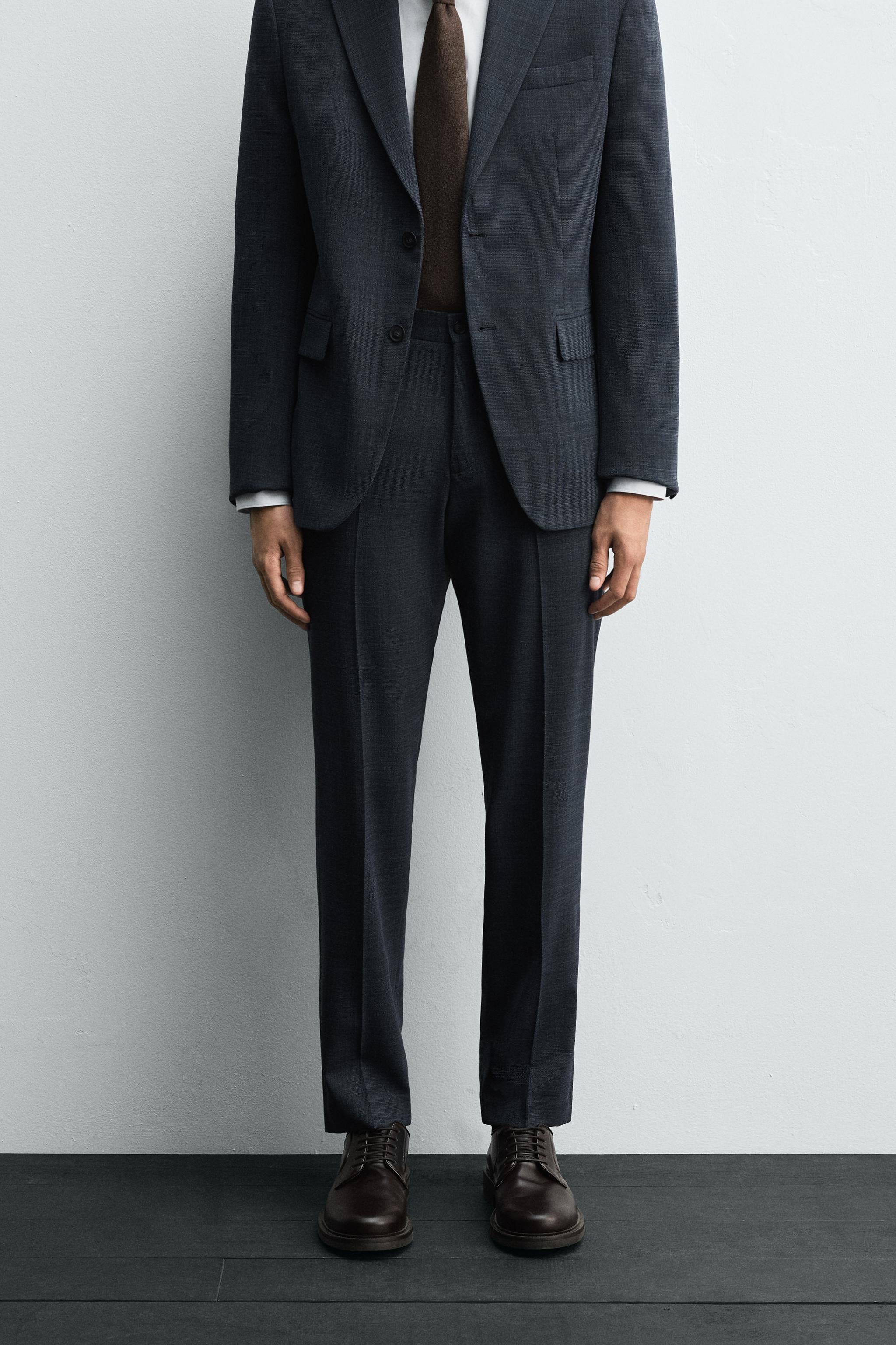 STRUCTURED SUIT PANTS