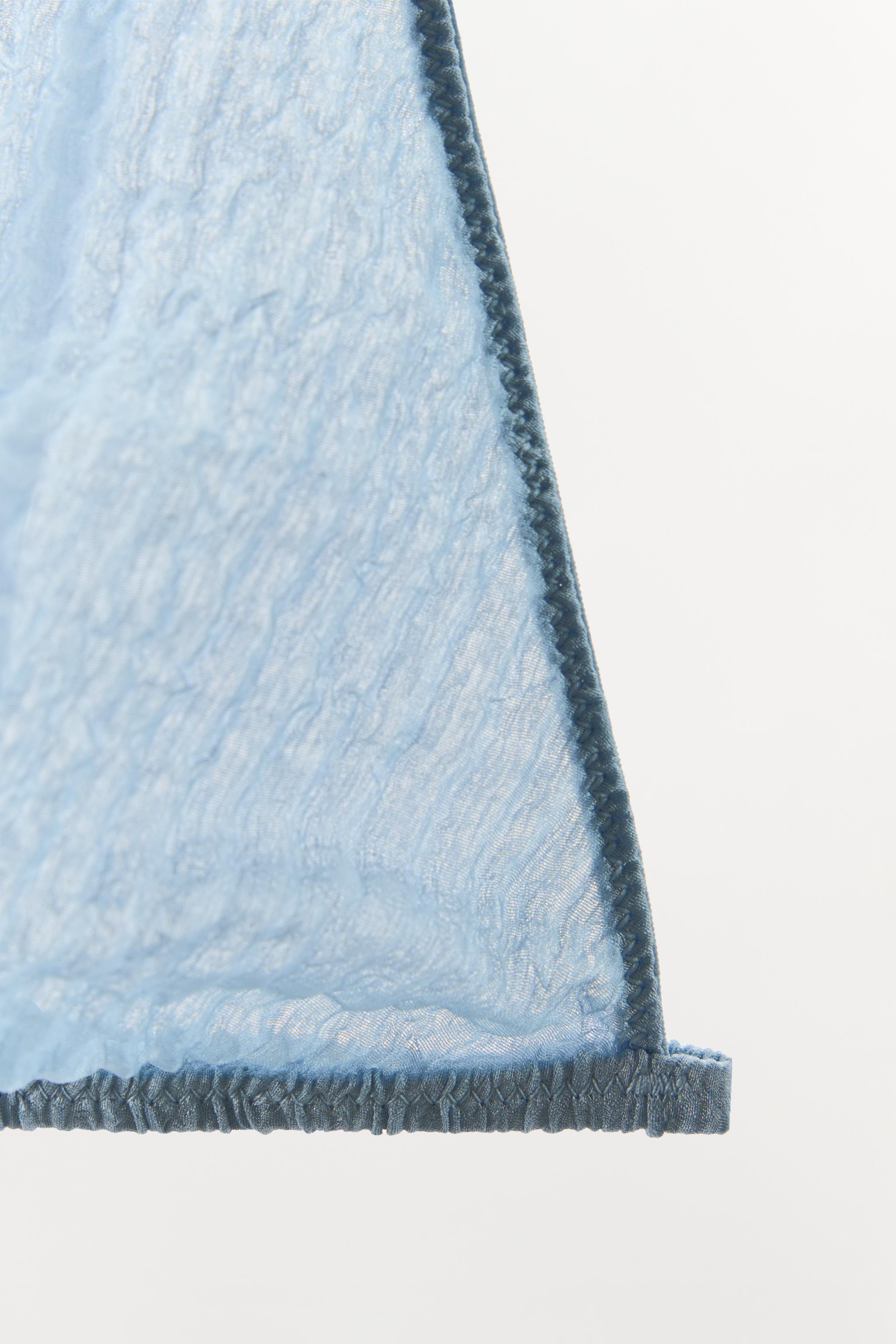 LIMITED EDITION 100% SILK CRINKLE EFFECT BRALETTE