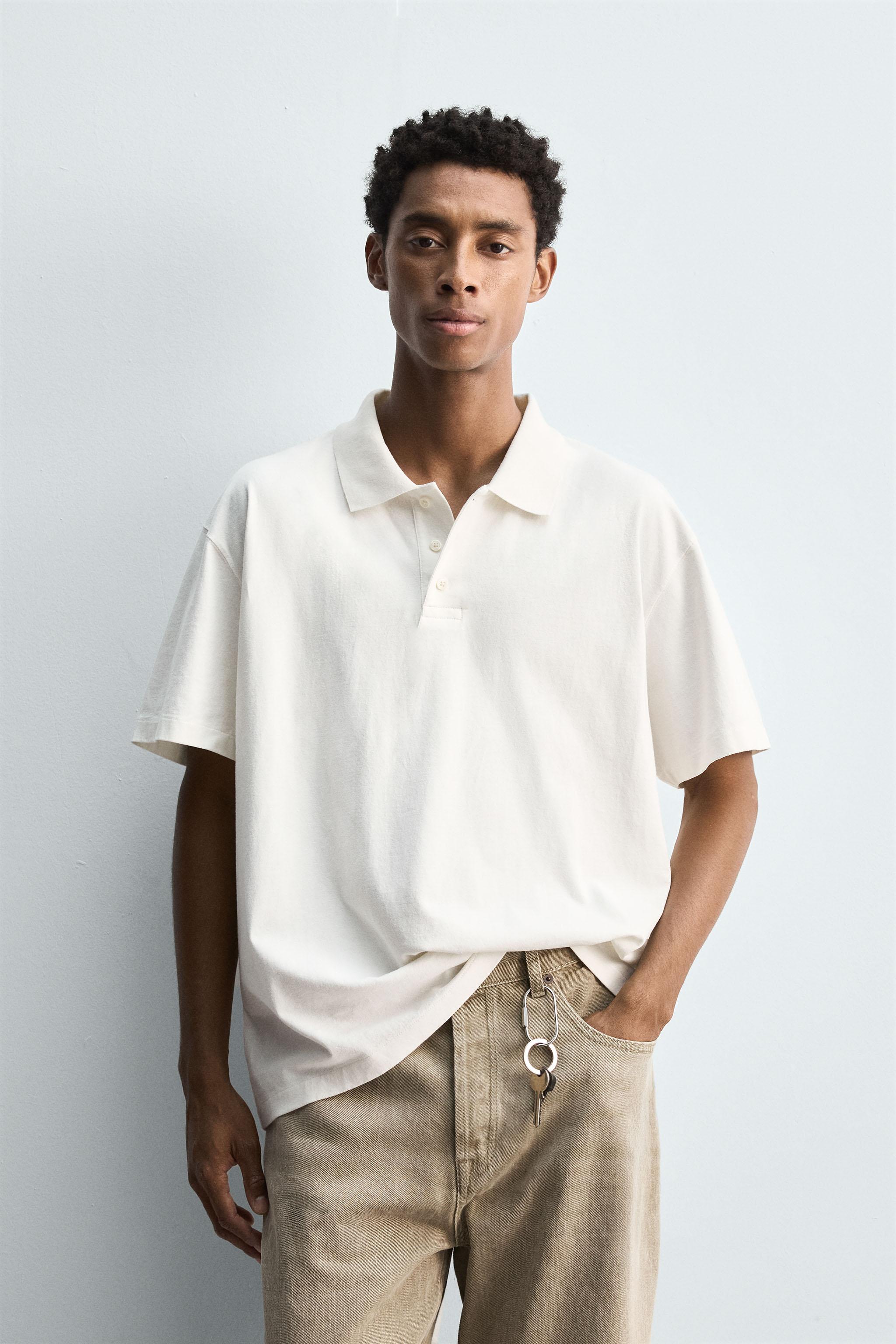 WASHED REGULAR FIT POLO SHIRT