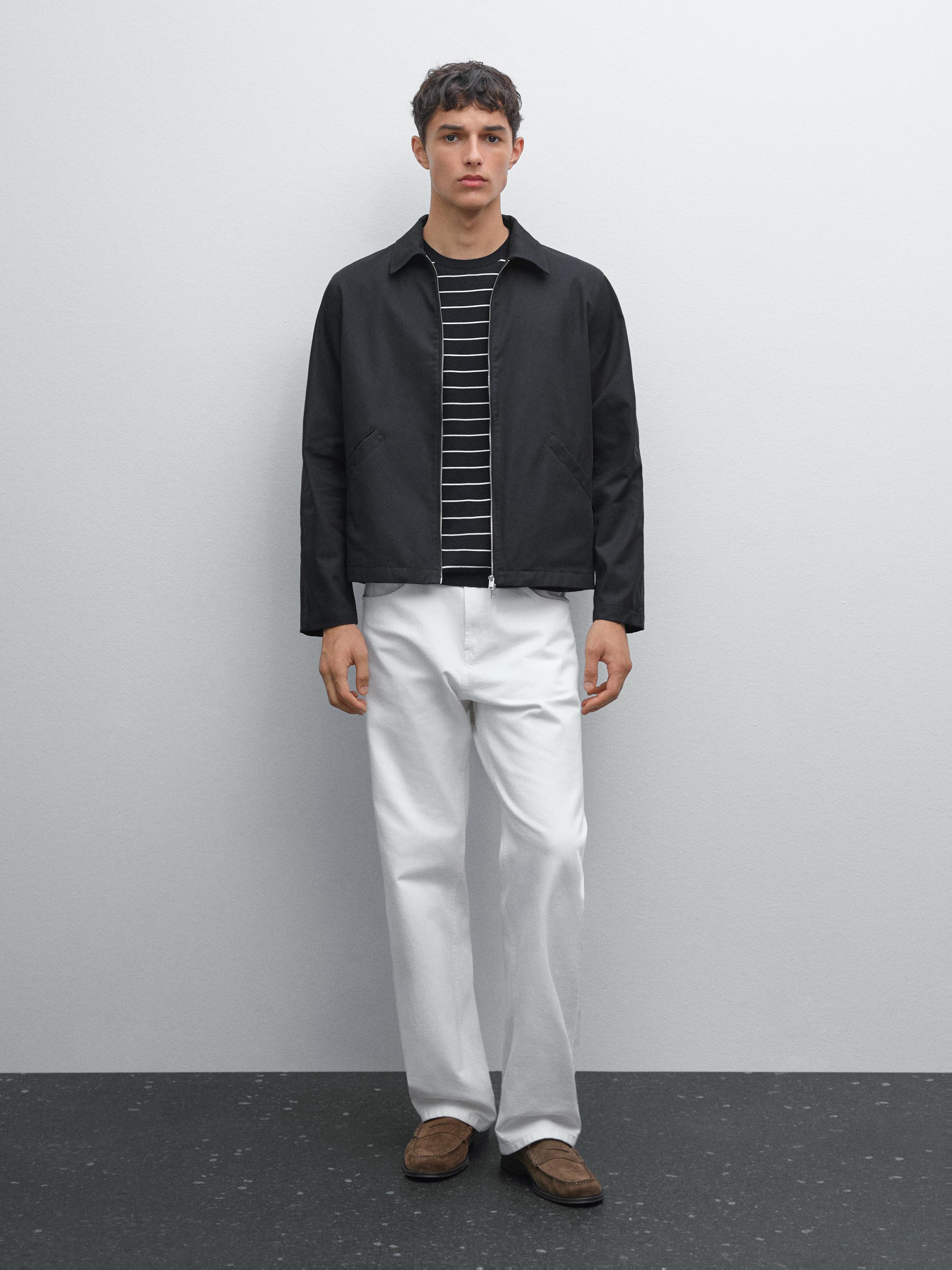 Water-repellent 100% cotton jacket