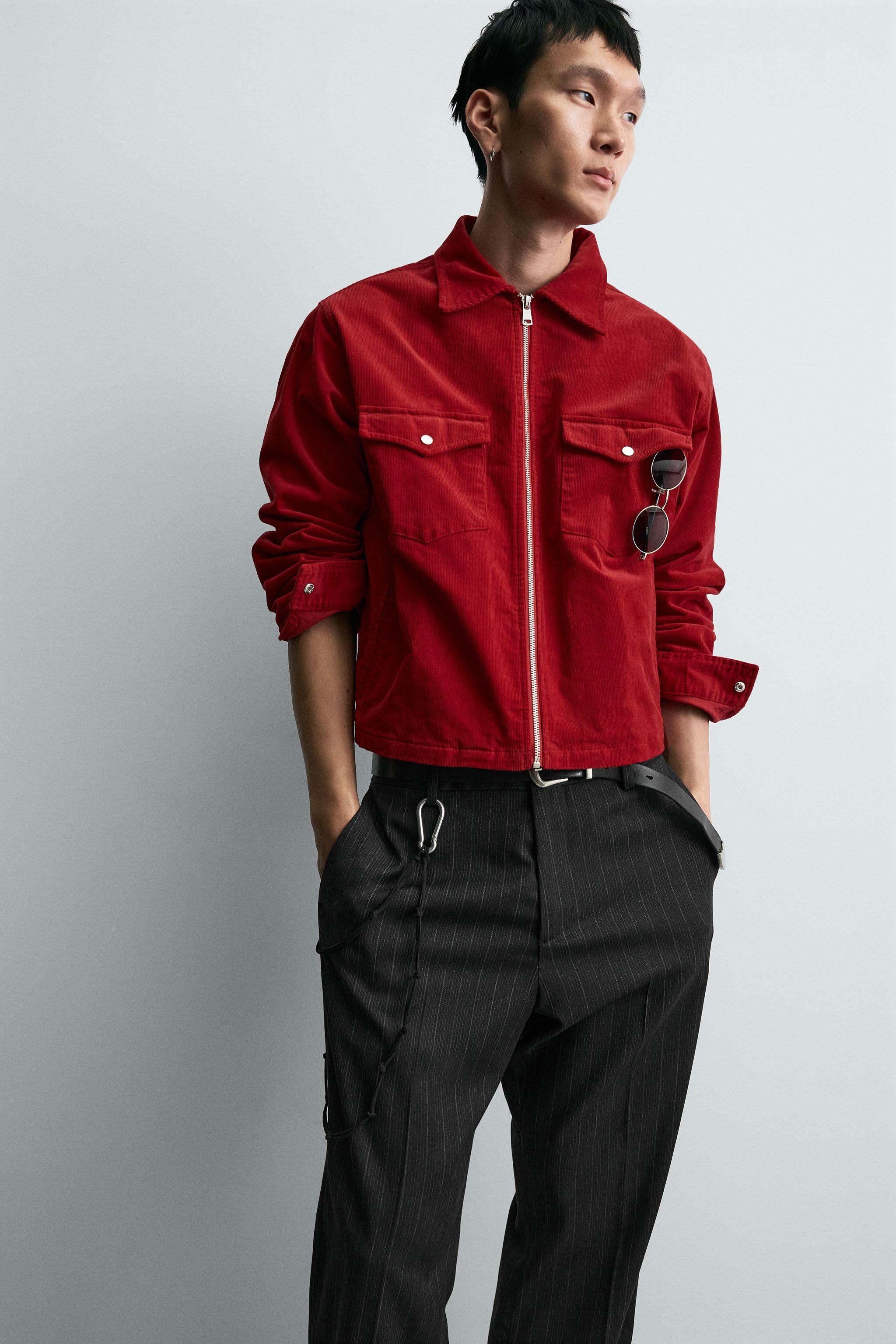BOXY FIT CORDUROY OVERSHIRT
