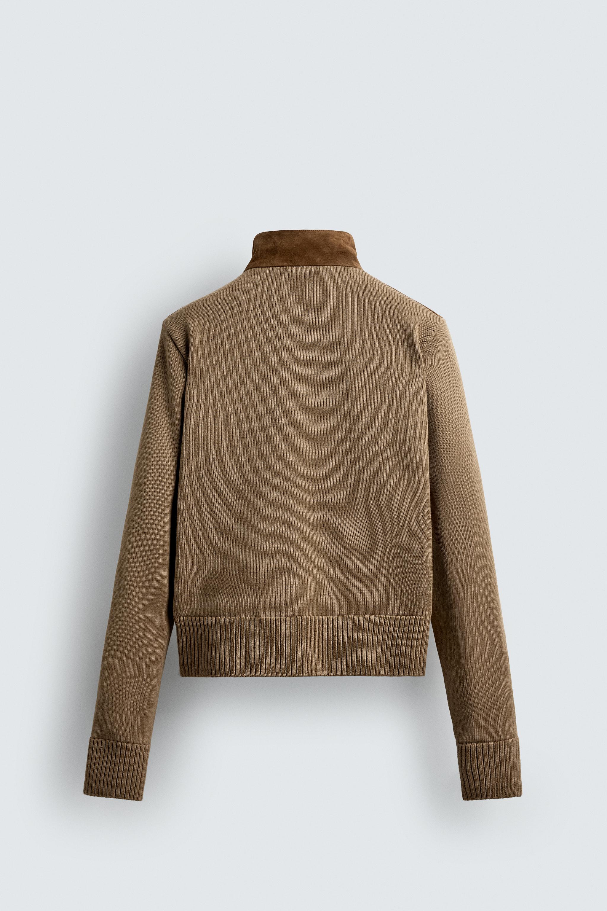 LEATHER COMBINATION JACKET LIMITED EDITION