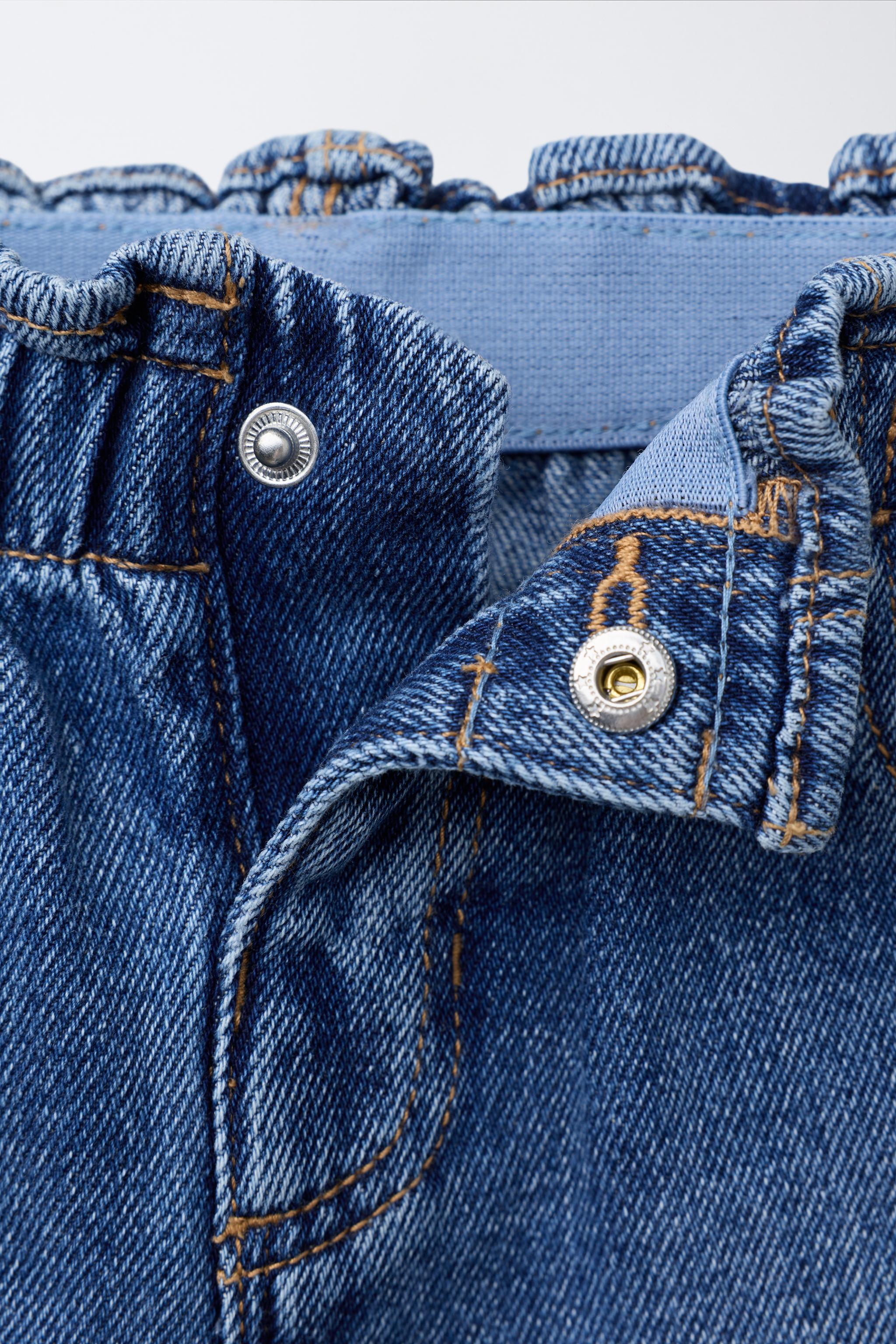 HEART POCKET PAPERBAG JEANS