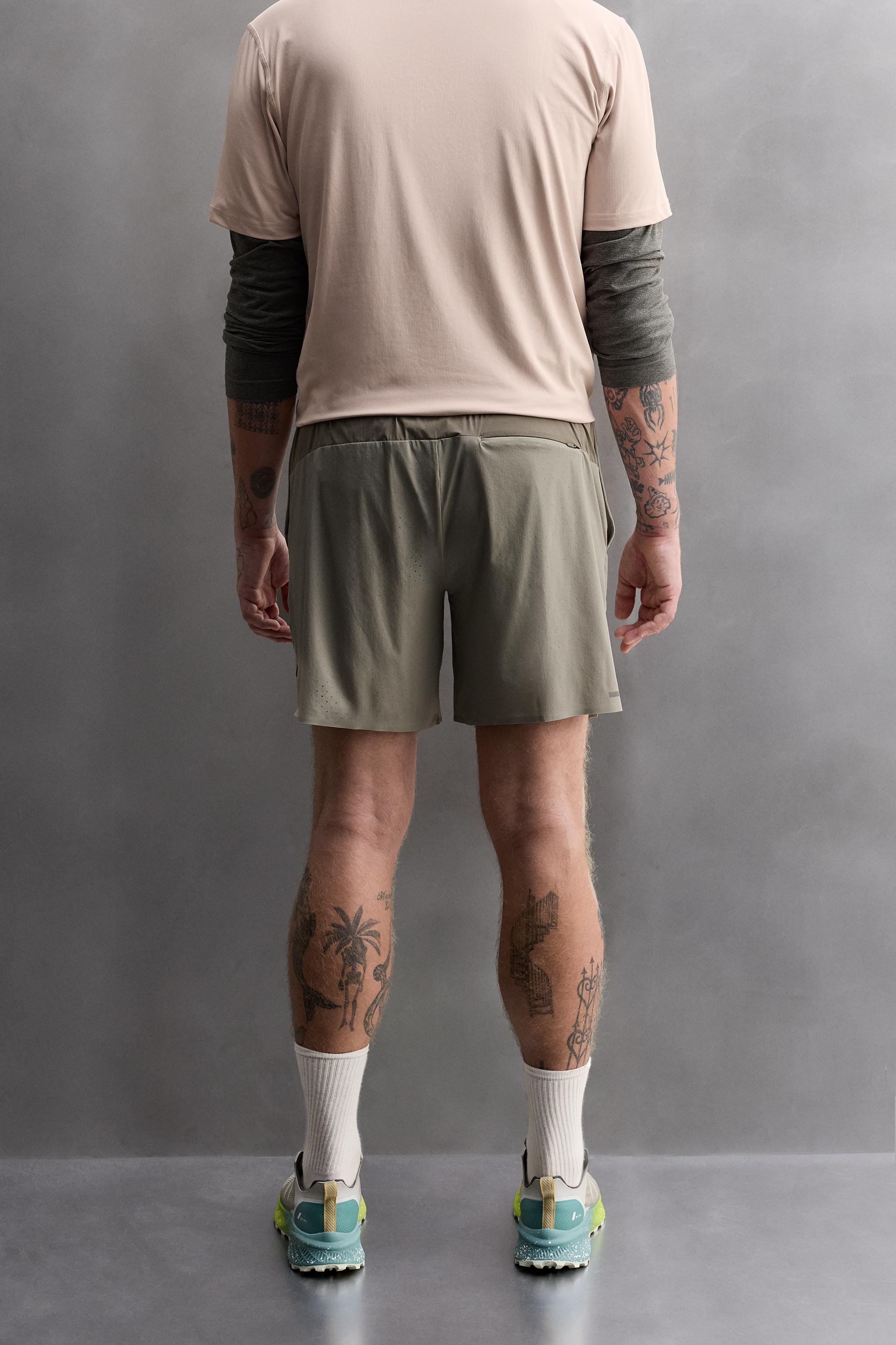 LIGHTWEIGHT PERFORATED SHORTS