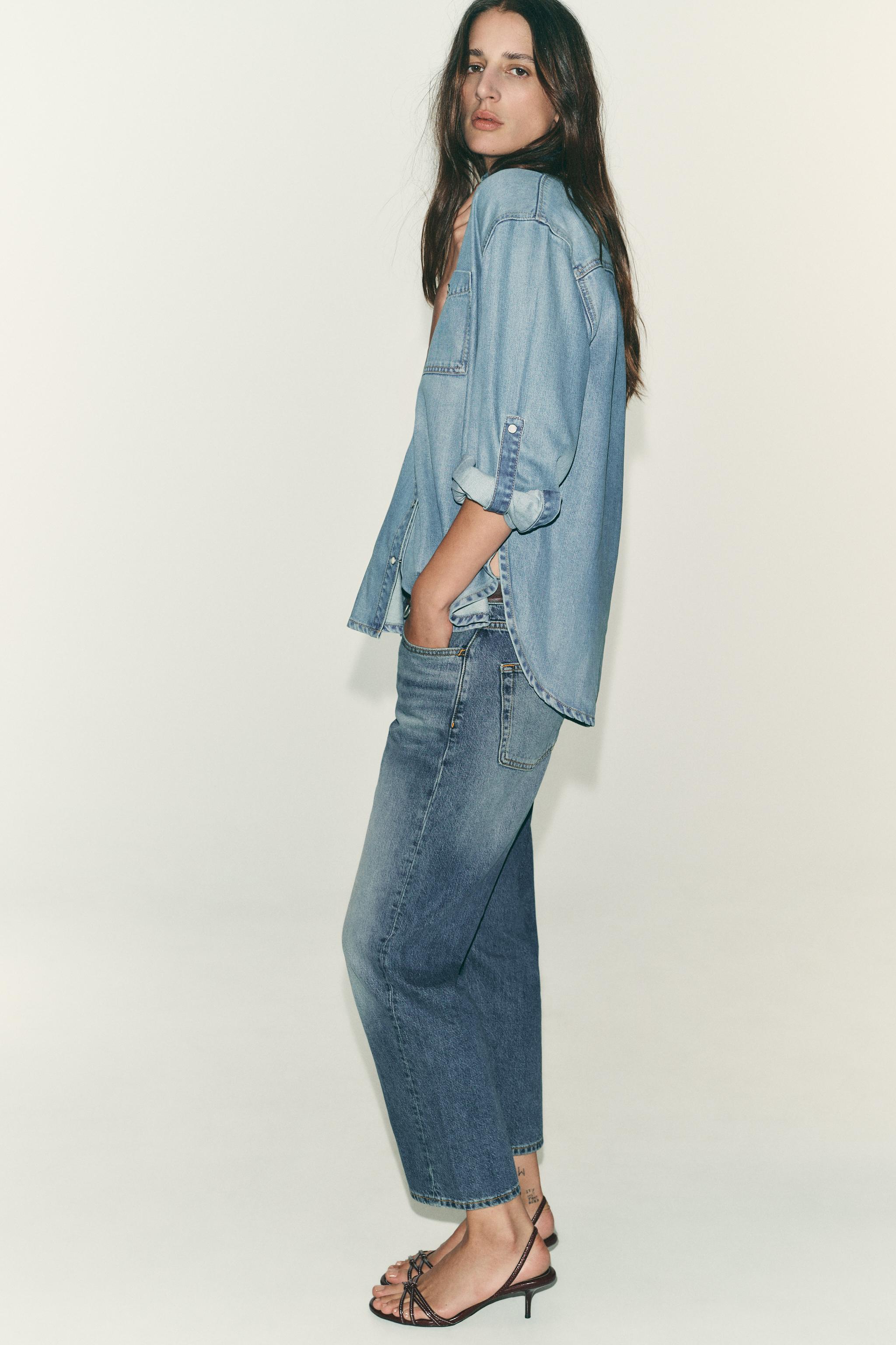 OVERSIZED DENIM SHIRT