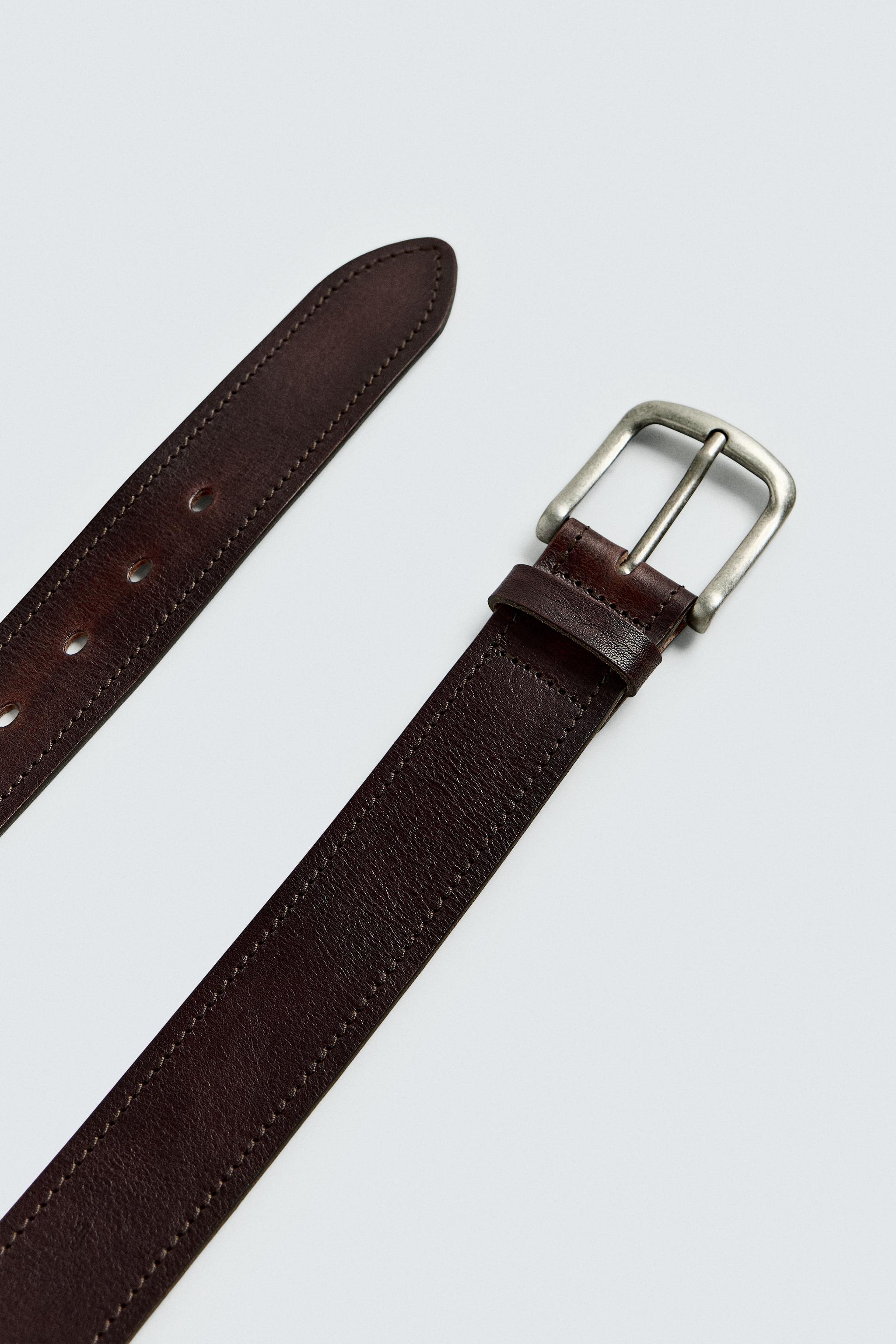 WIDE LEATHER BELT
