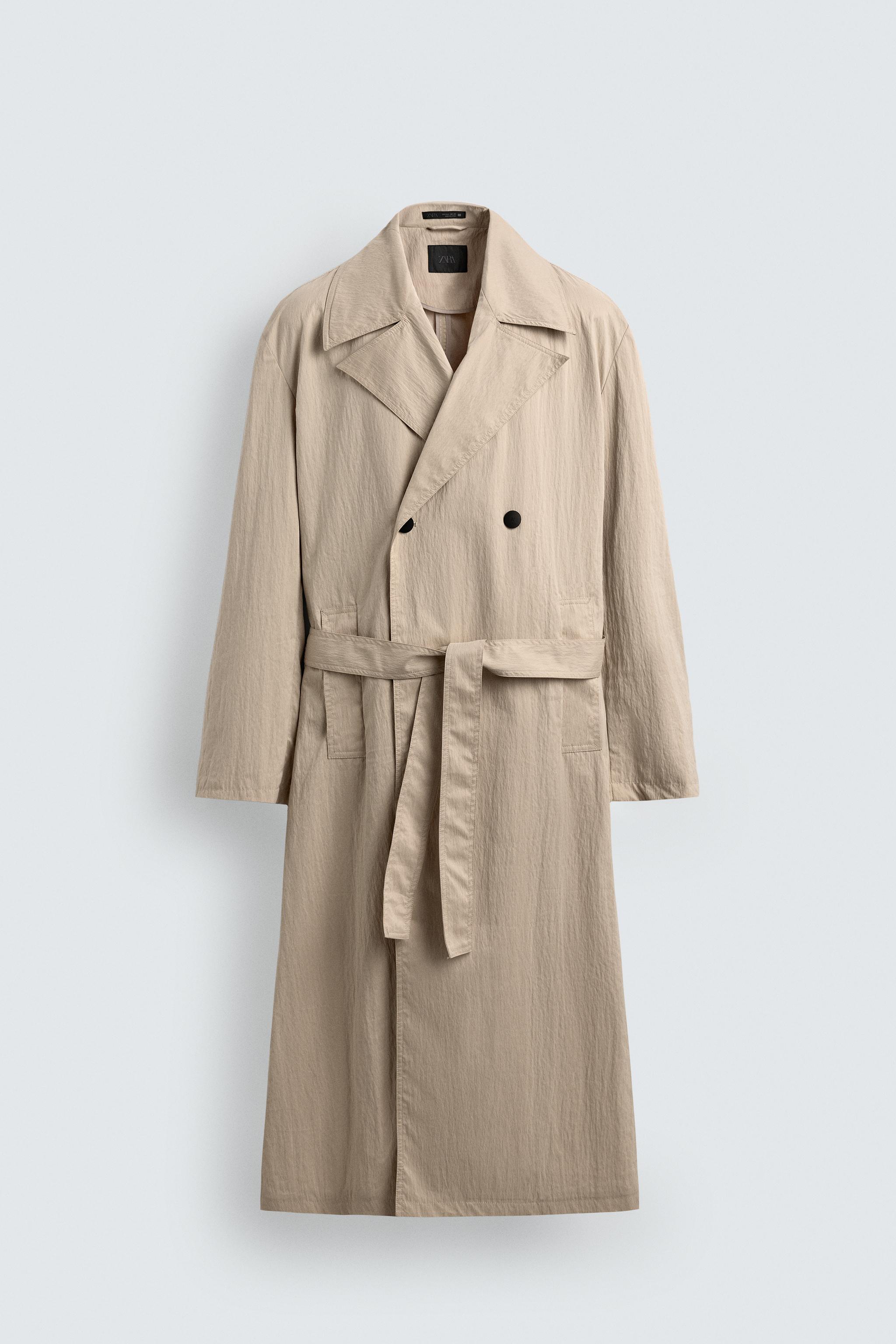 OVERSIZED FIT TRENCH COAT