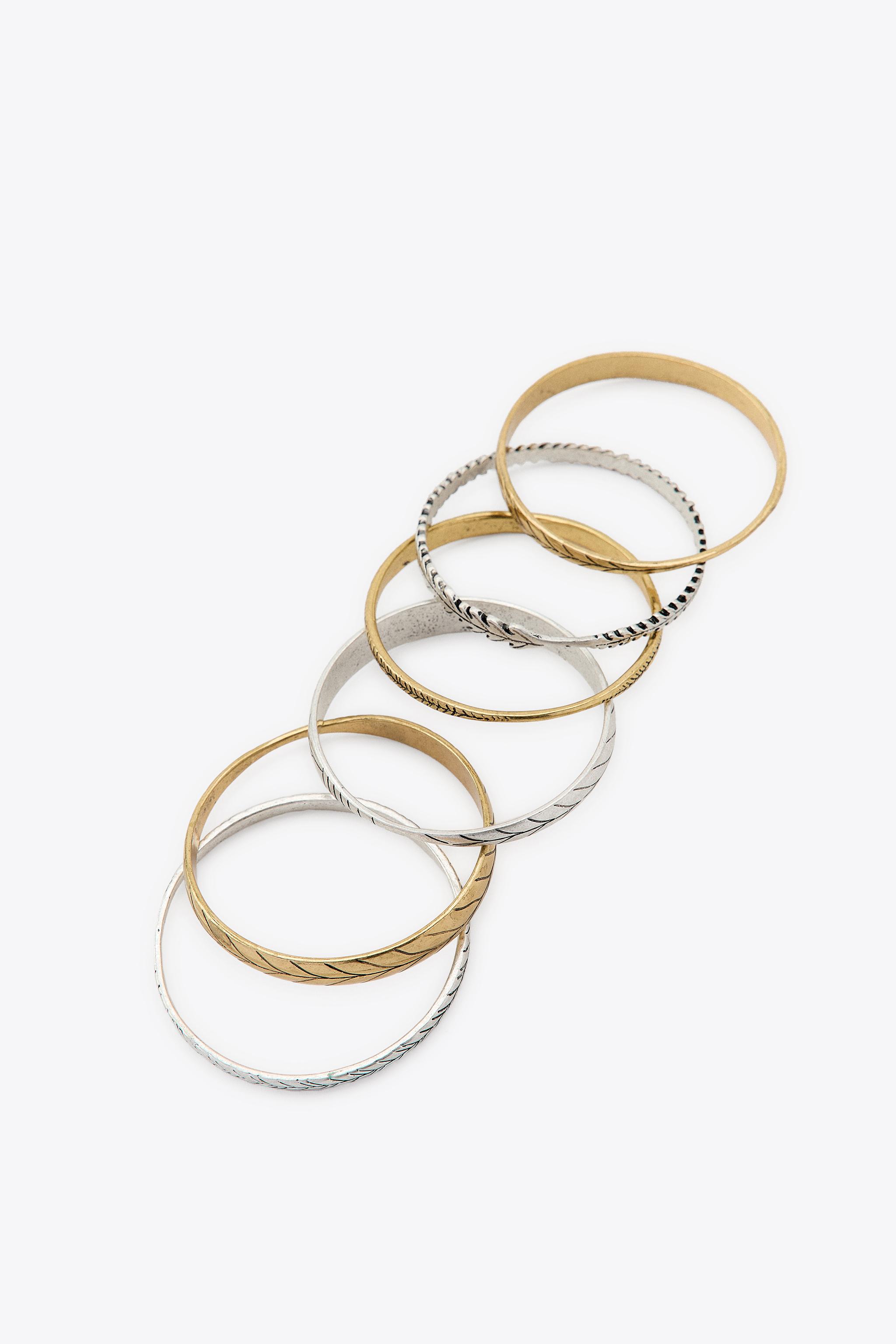 PACK OF COMBINED RIGID BRACELETS