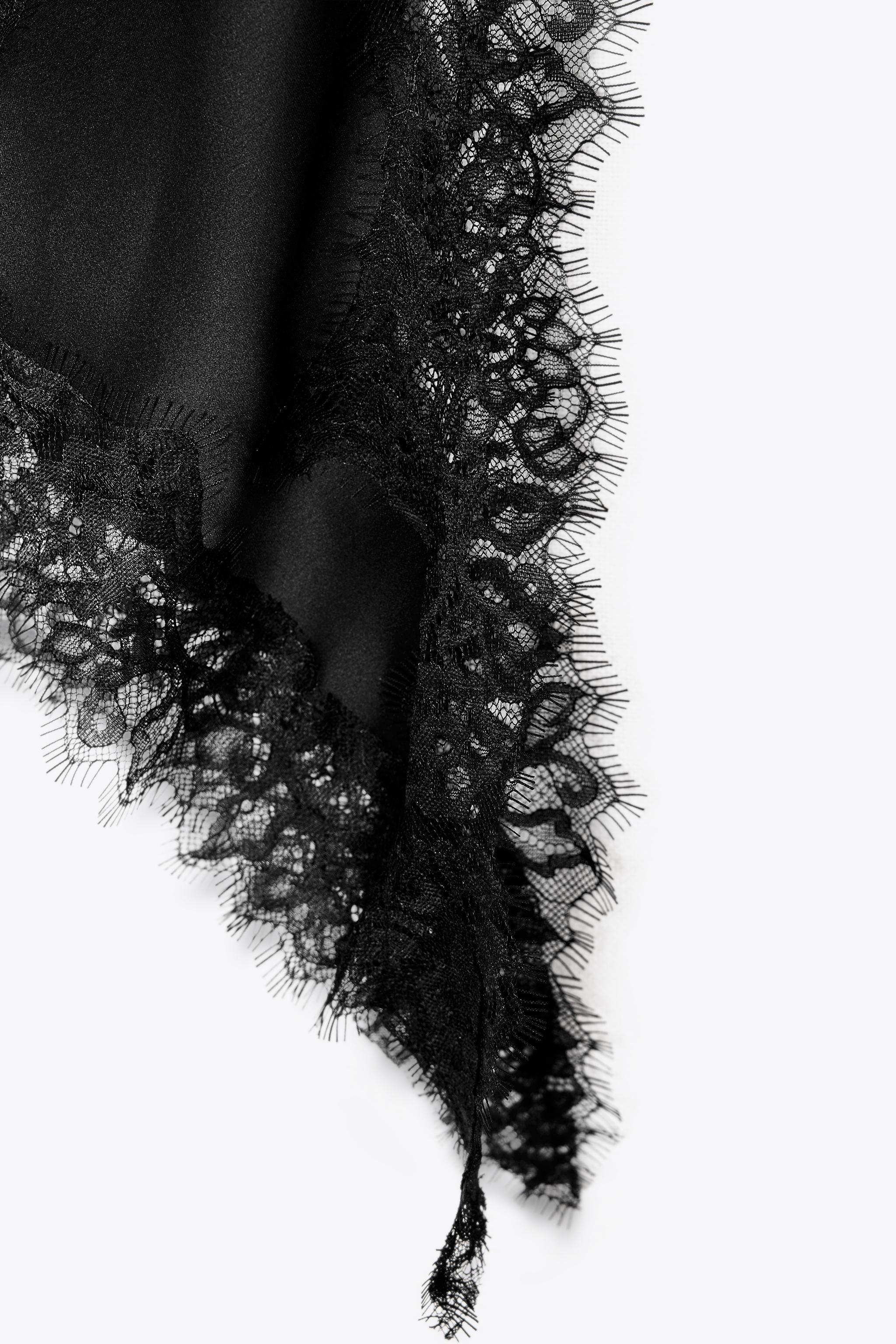 ZW COLLECTION ASYMMETRIC LACE DRESS