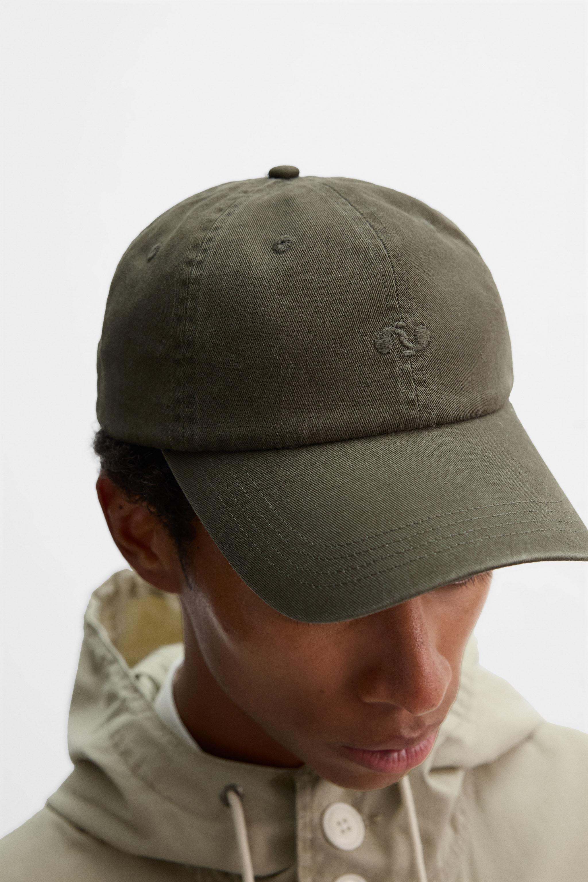 WASHED EMBROIDERED CAP