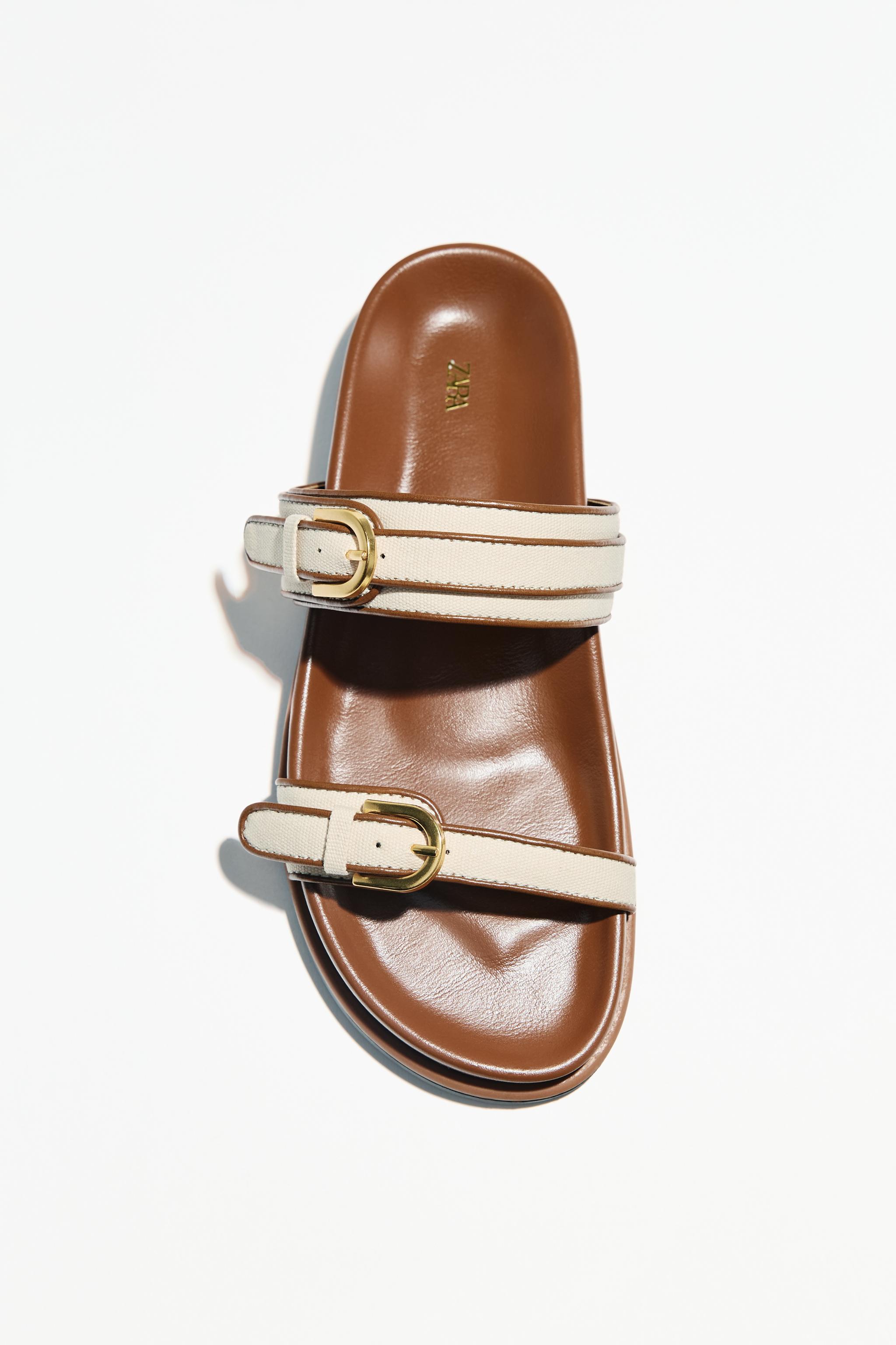 STRAPPY BUCKLE SANDALS