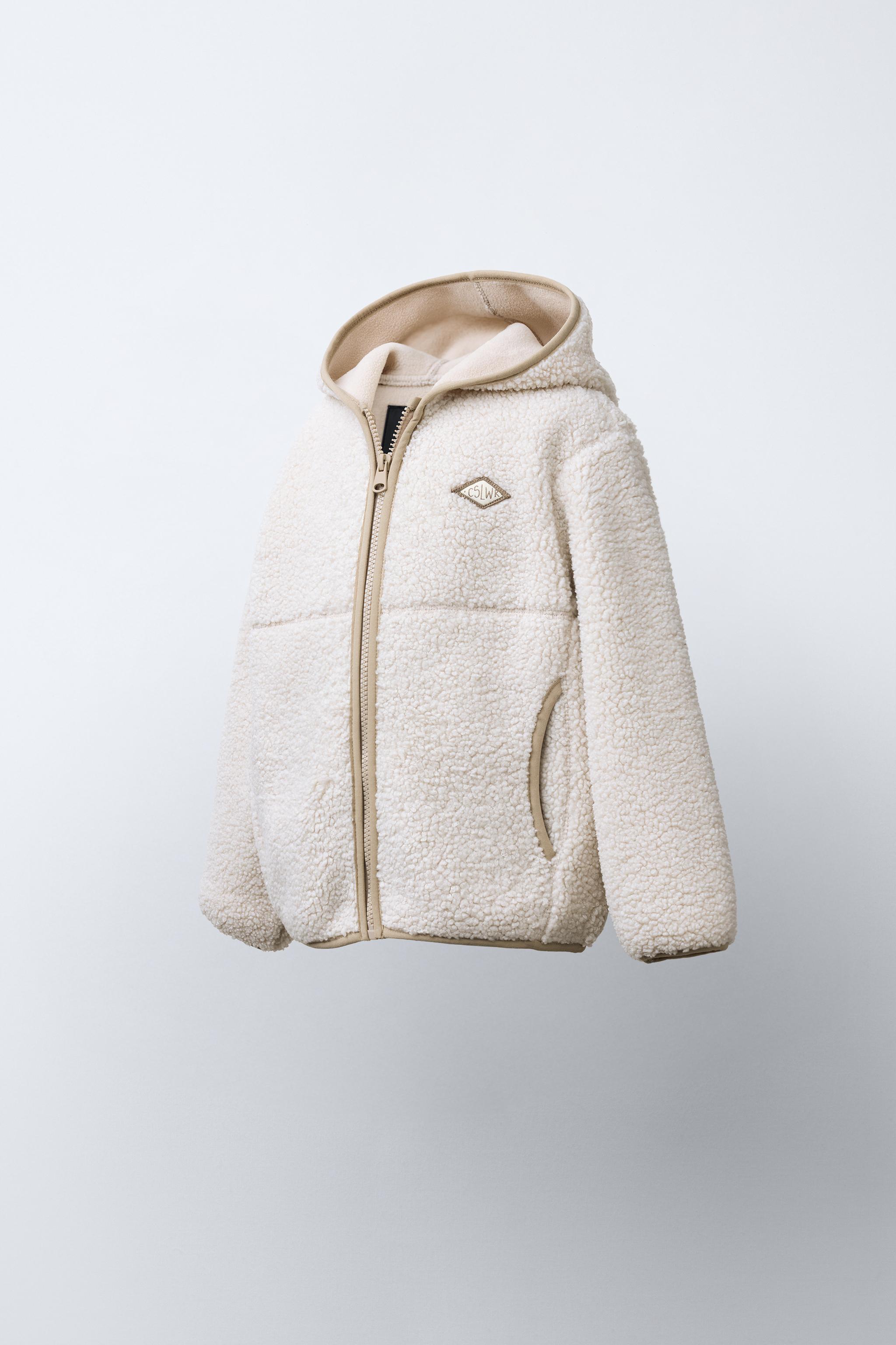 HOODED FLEECE JACKET
