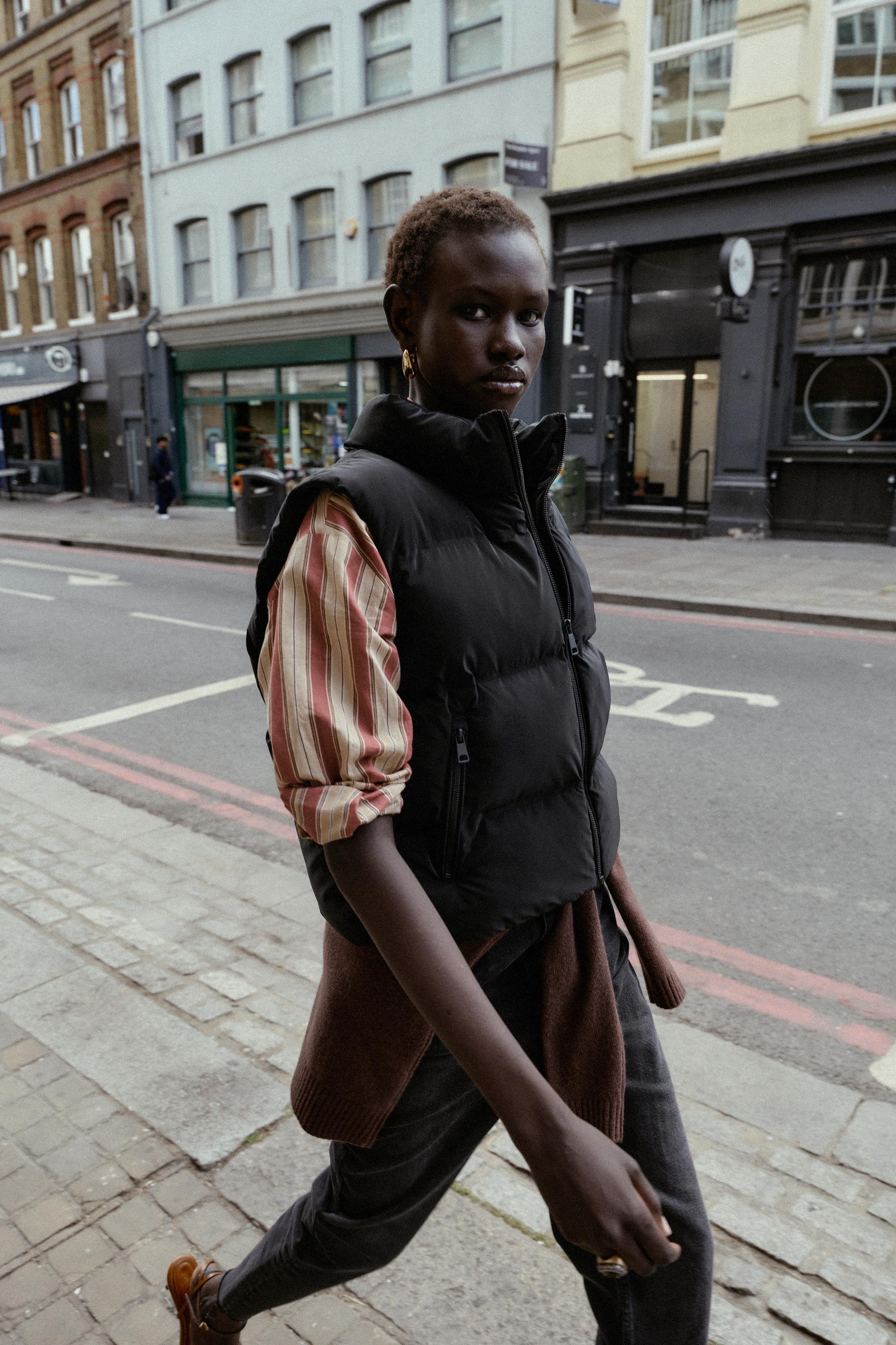 RUBBERIZED PUFFER VEST