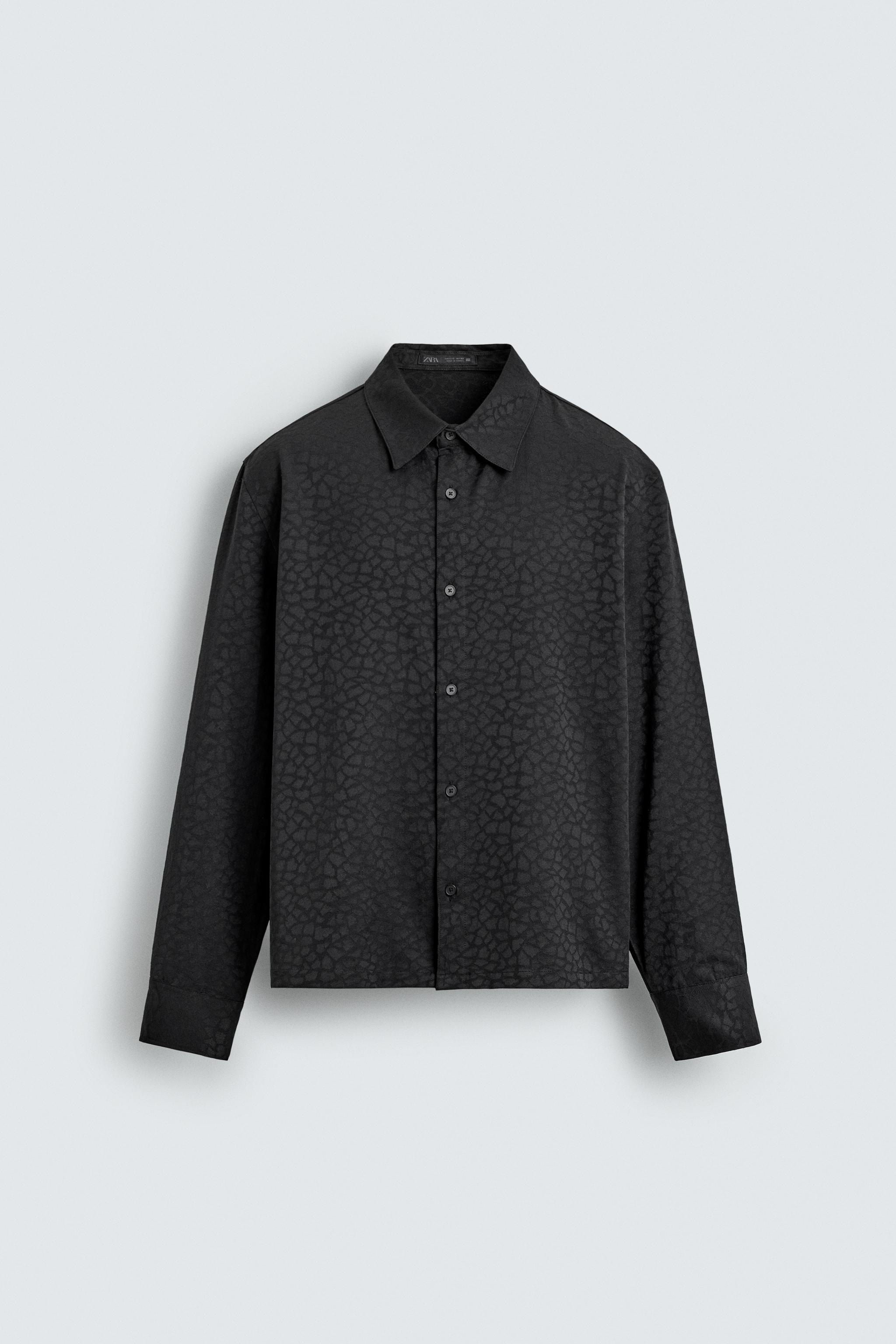 GEOMETRIC JACQUARD SHIRT