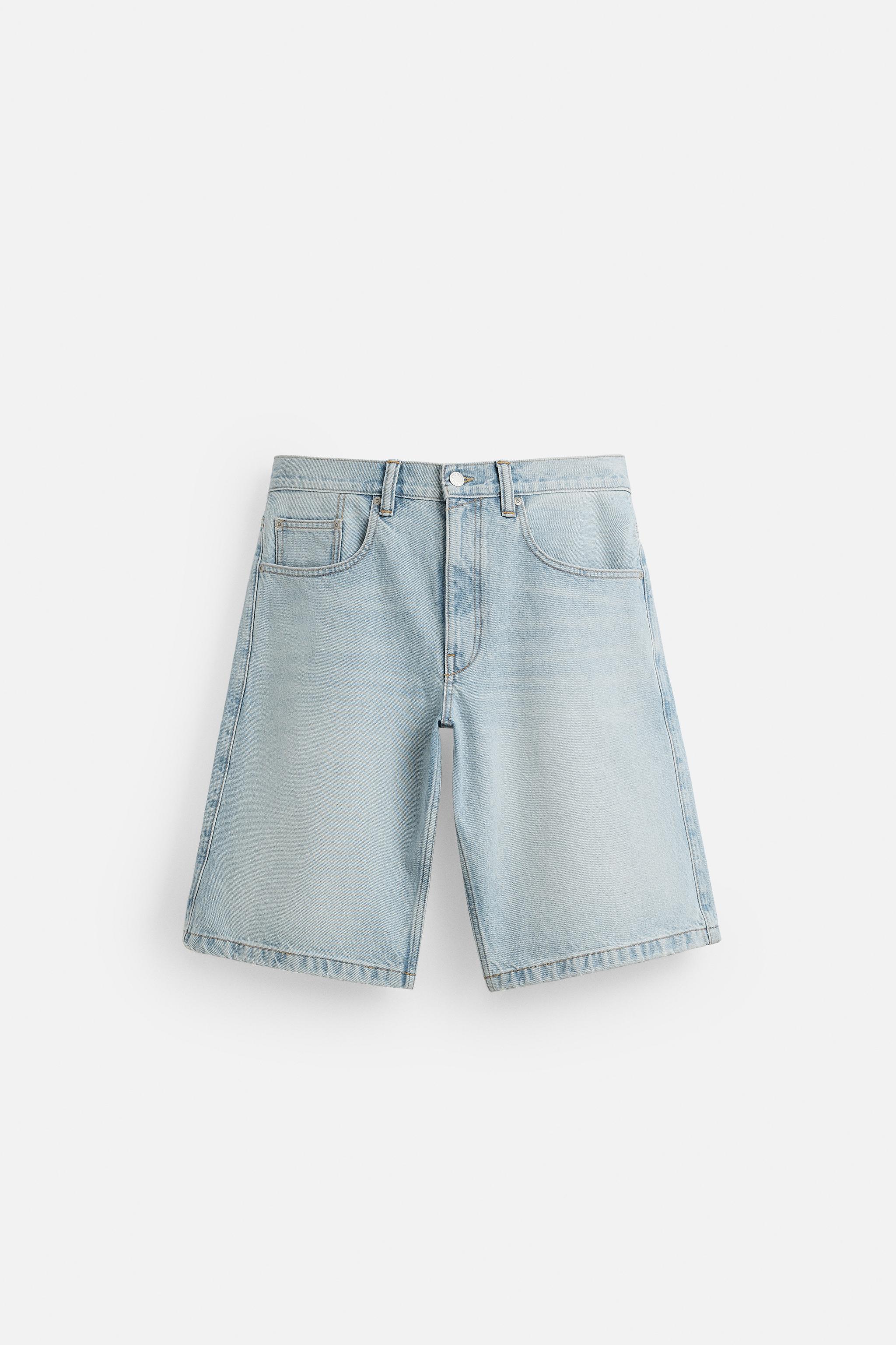 BAGGY FIT DENIM SHORTS